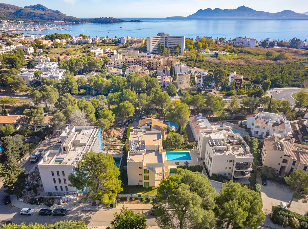 New development - Apartment with community pool near the sea in Puerto Pollensa-4
