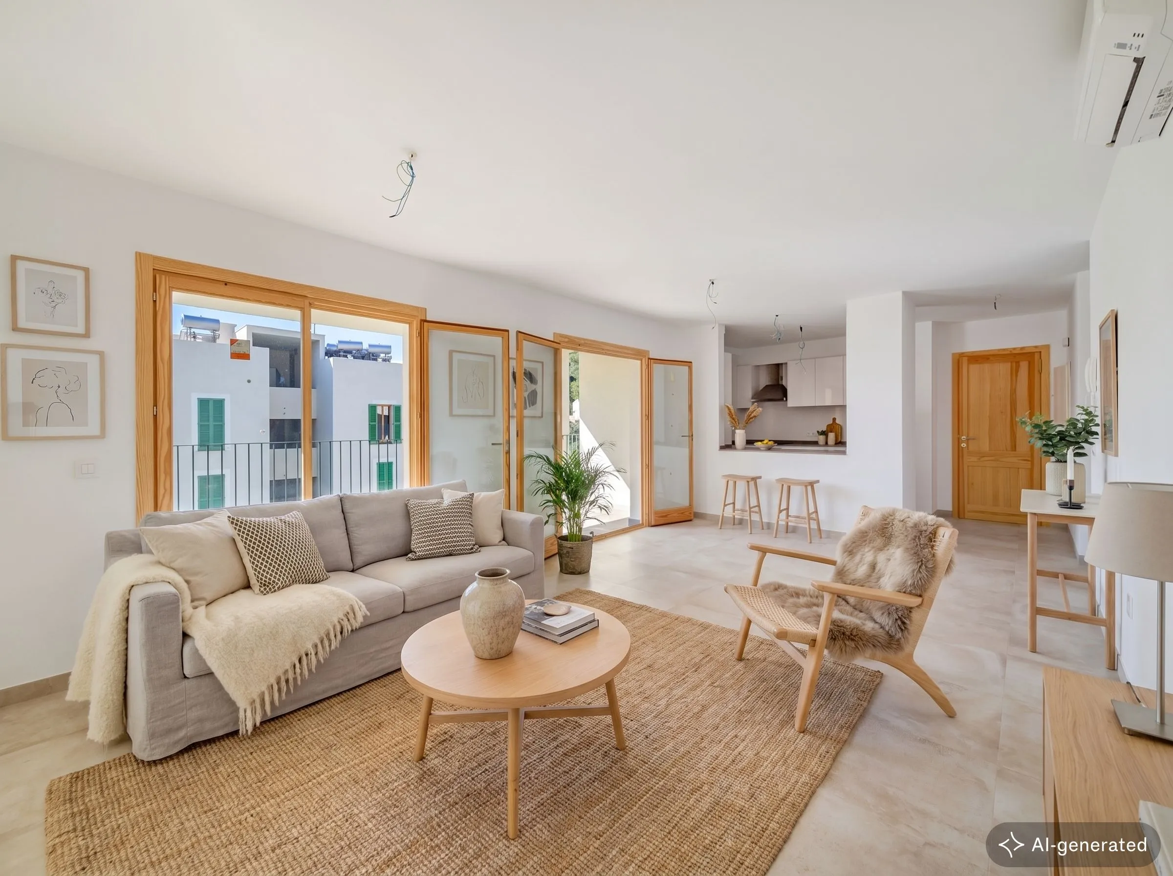 New development - Apartment with community pool near the sea in Puerto Pollensa-1
