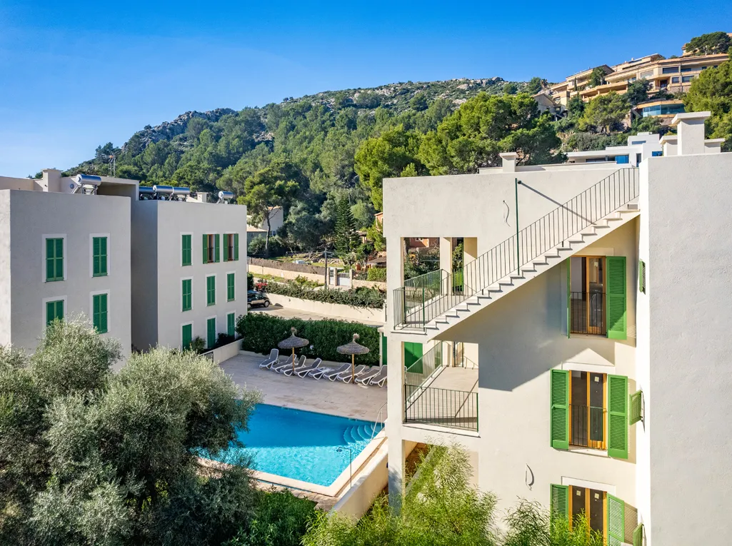 Nueva promoción de apartamentos con piscina comunitaria cerca del mar en Puerto Pollensa-14