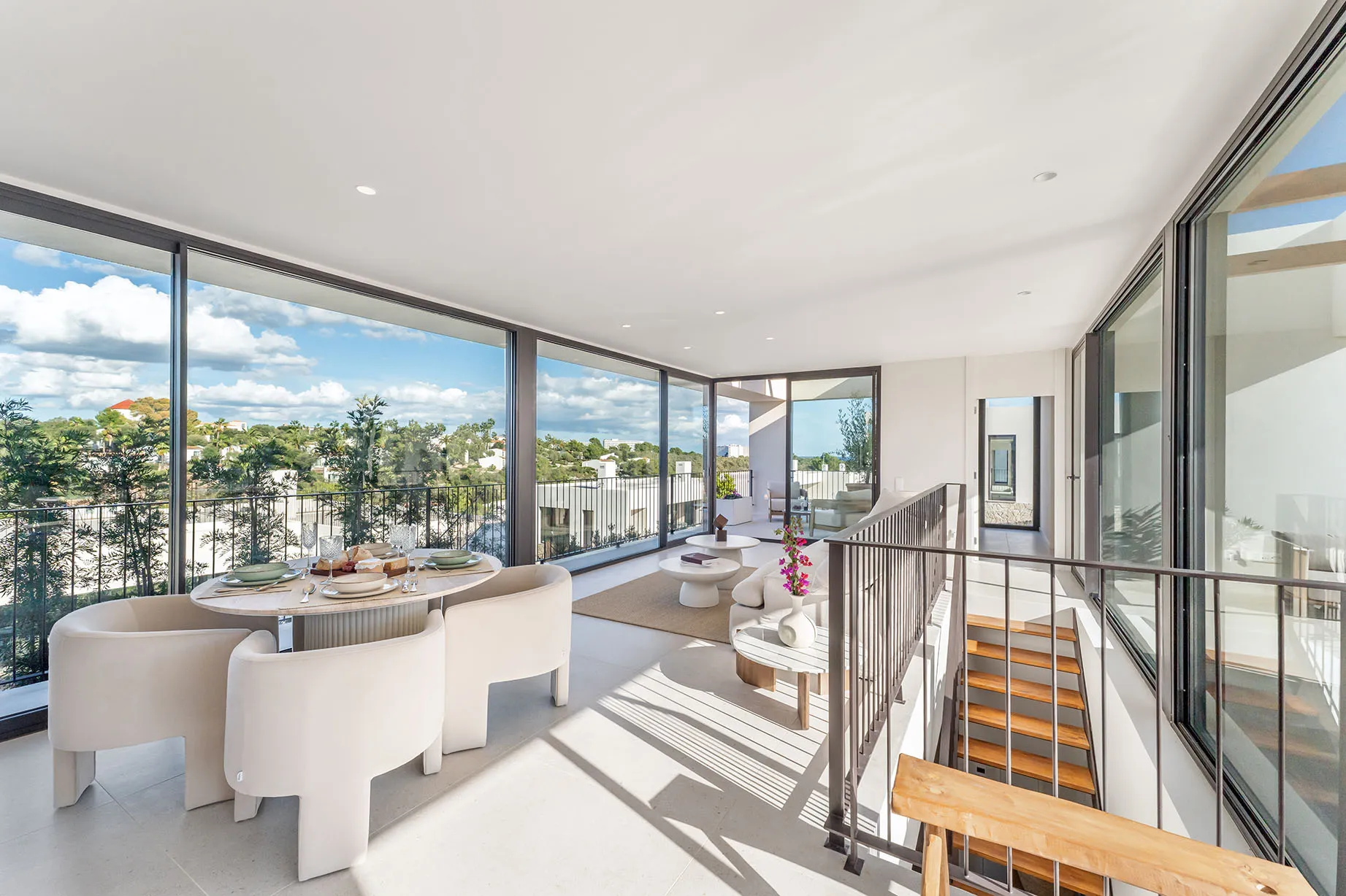 Zeitgenössische Villen fußläufig zum Strand-8