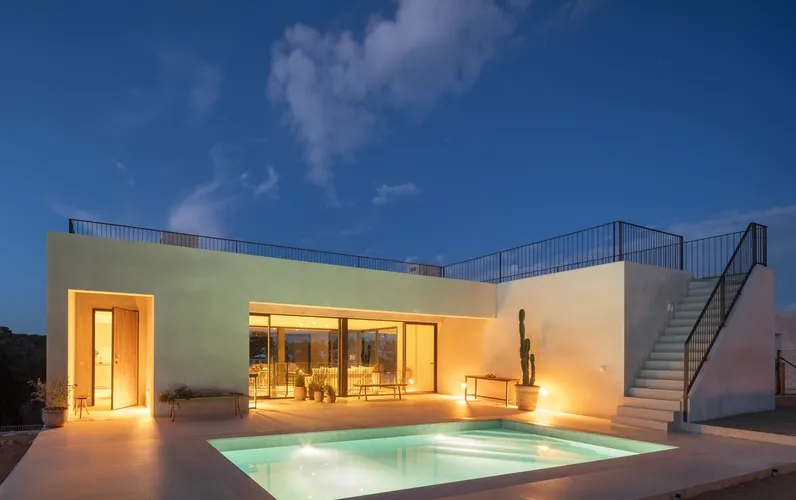 Villas contemporáneas a pié de playa