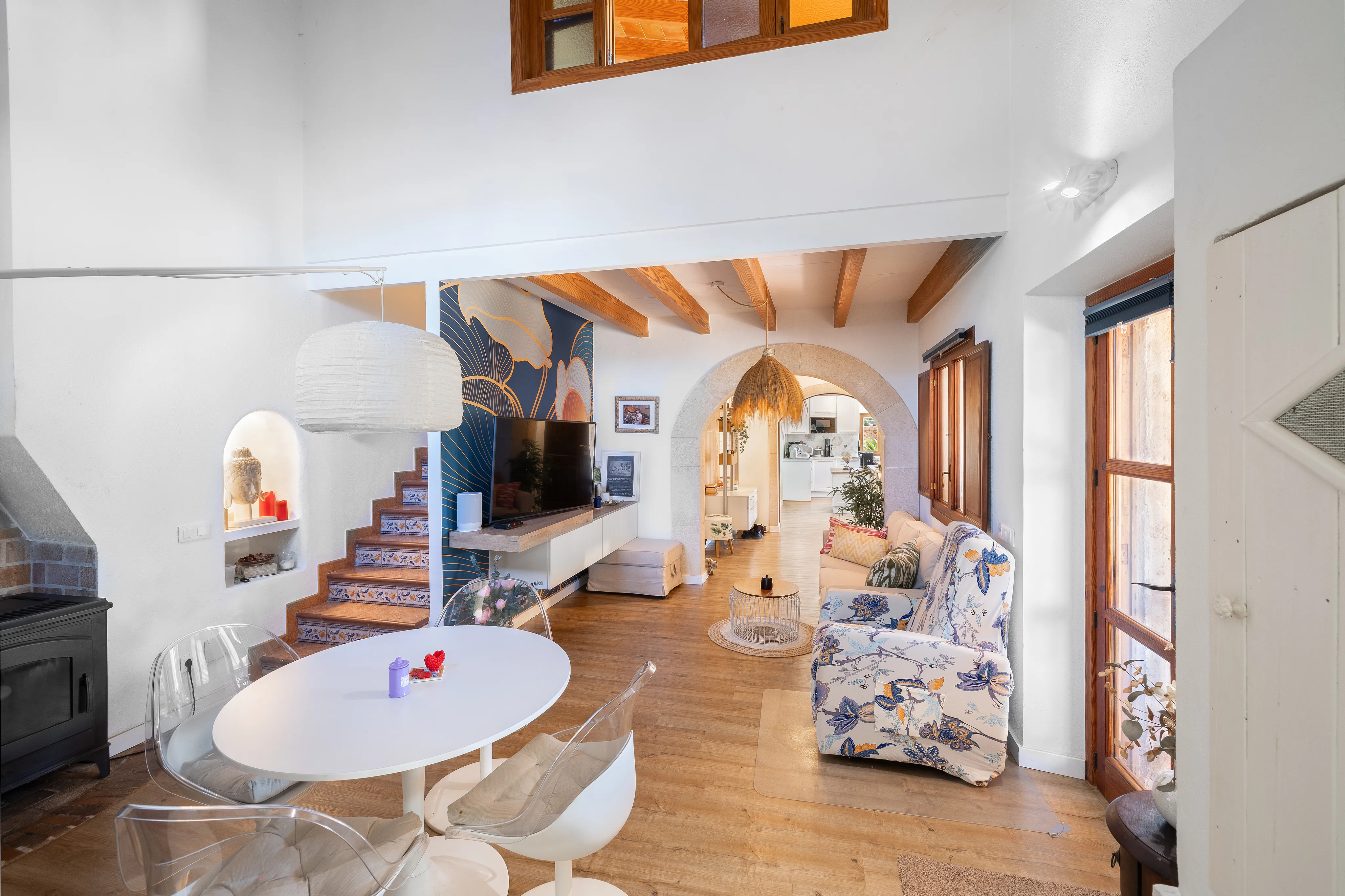 Omhyggeligt vedligeholdt ejendom med stor pool i et roligt kvarter i Llucmajor-5