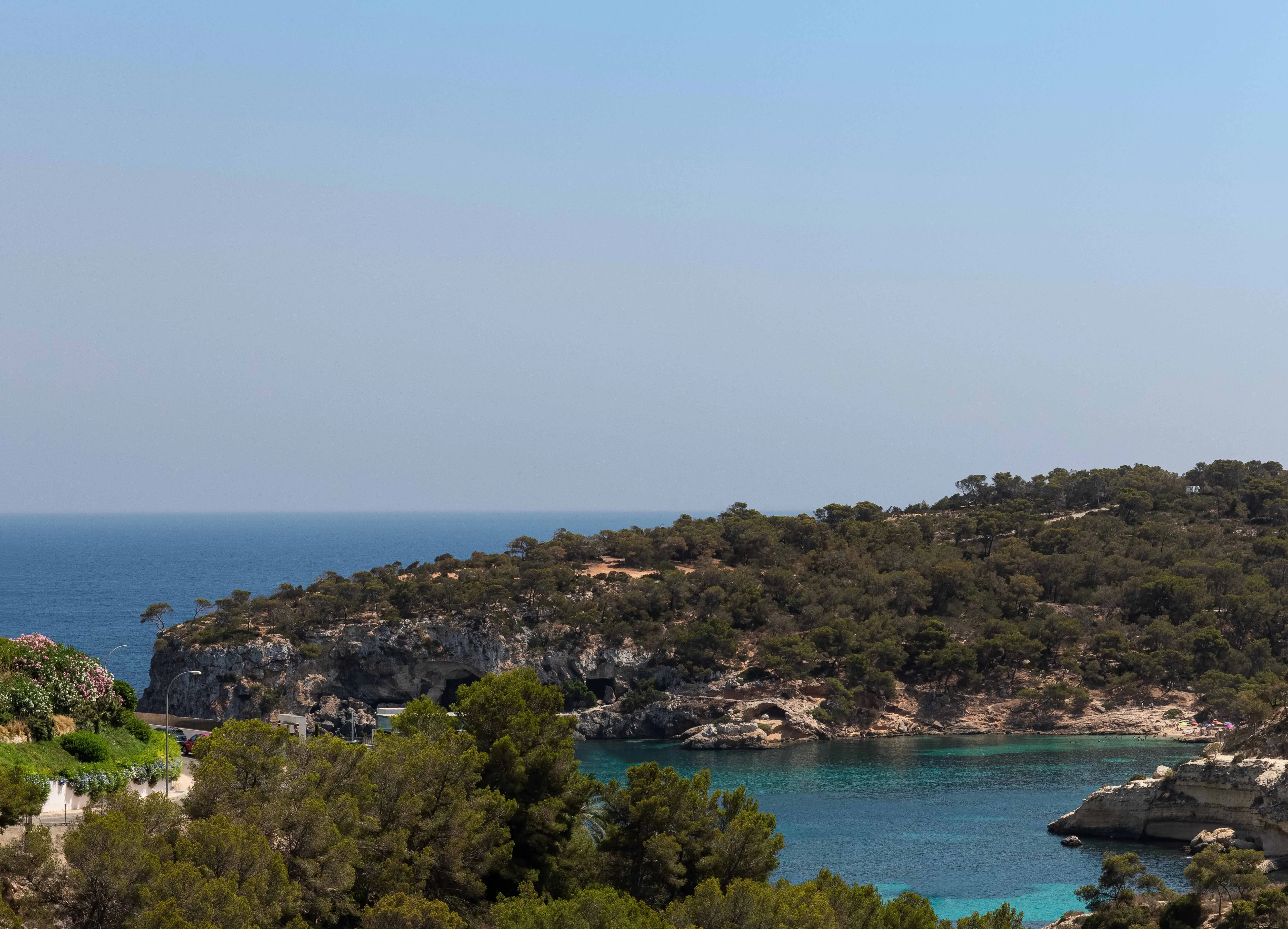 Frontline villa with panoramic green and sea views-14