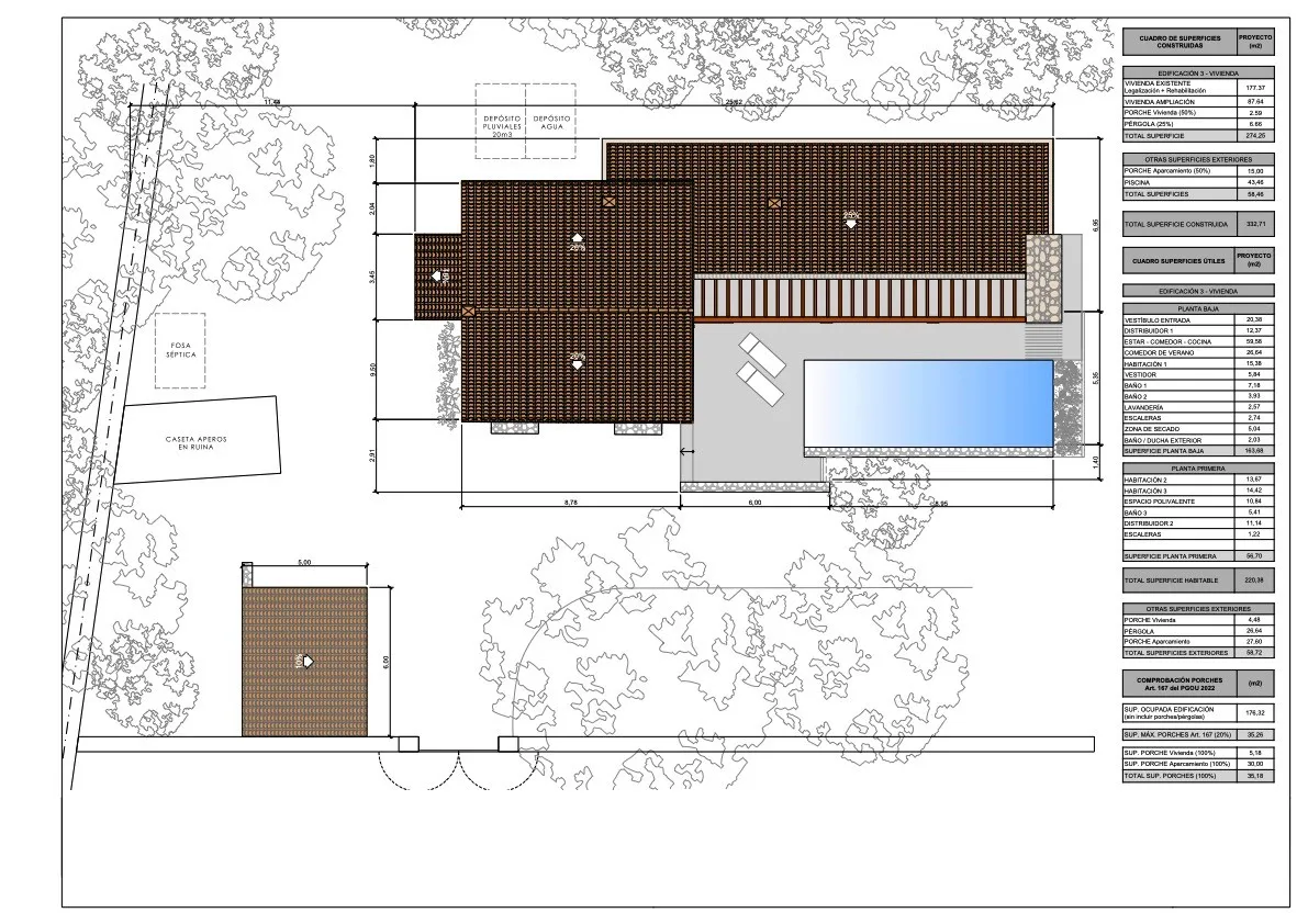Extensa parcela rústica con varias edificaciones y proyecto de ampliación-10