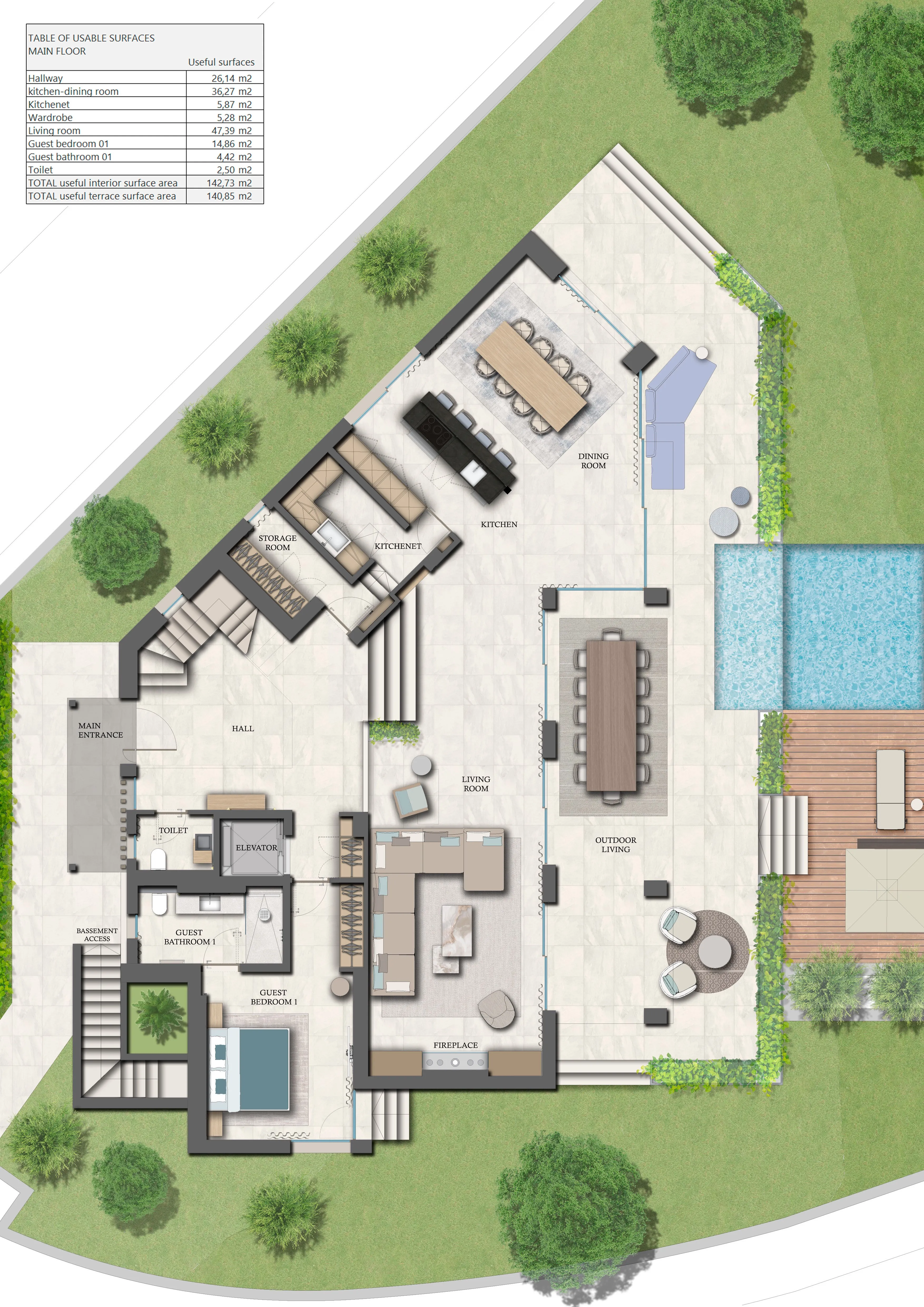 Villa con vistas al mar en exclusiva zona residencial-25