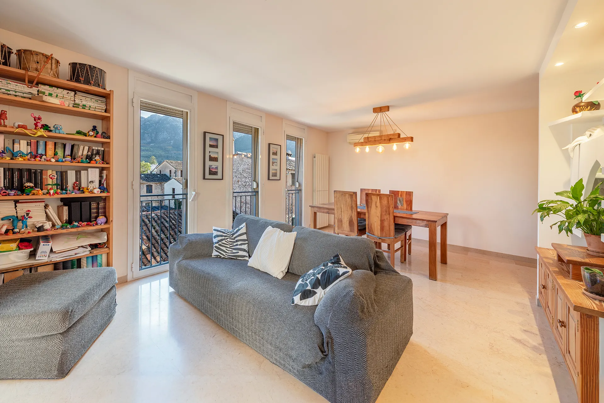 Apartamento luminoso con terraza, piscina y vistas en el corazón de Sóller-3