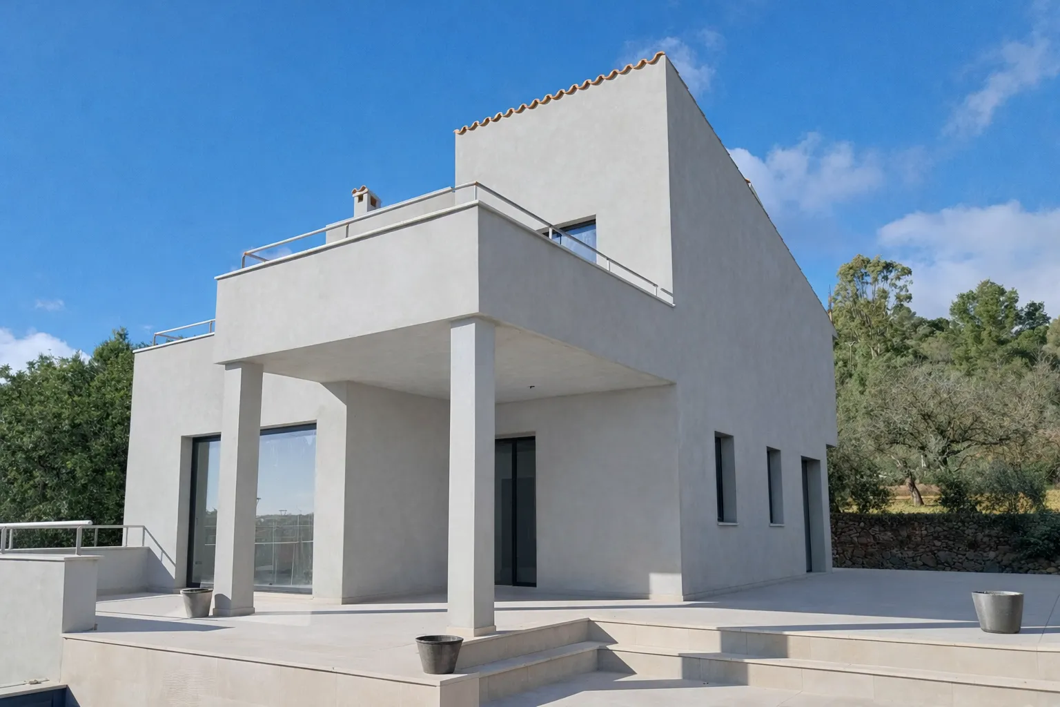 Modern villa med panoramautsikt i Lloseta-2