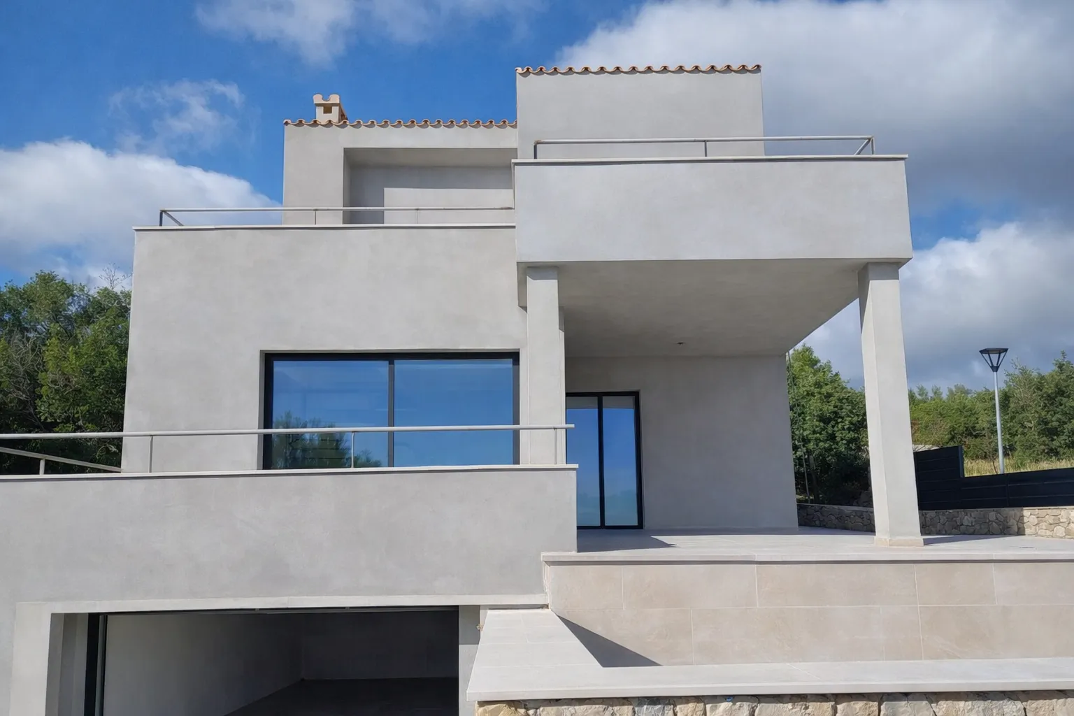 Modern villa med panoramautsikt i Lloseta-3