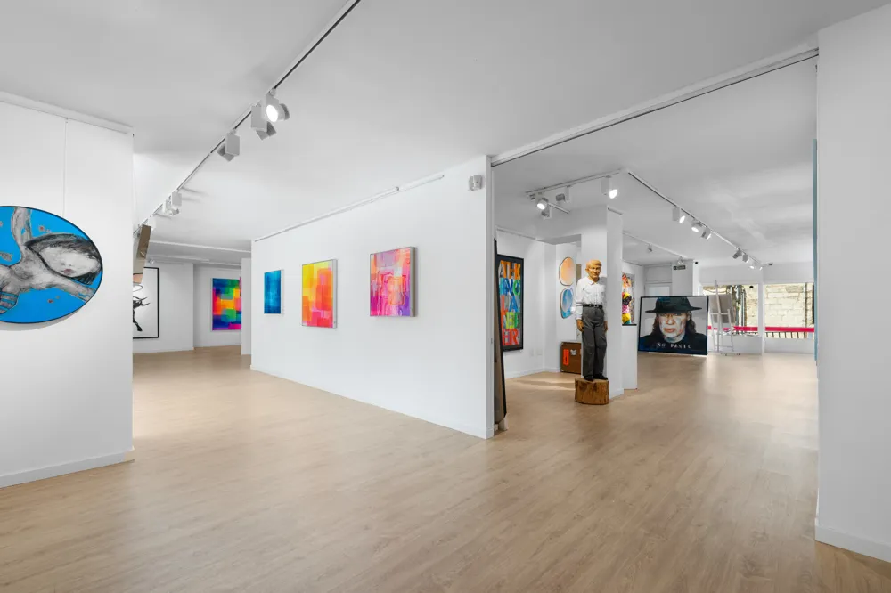 Prestigiosa galleria d'arte nel centro storico di Palma - Potenziale di utilizzo versatile-11