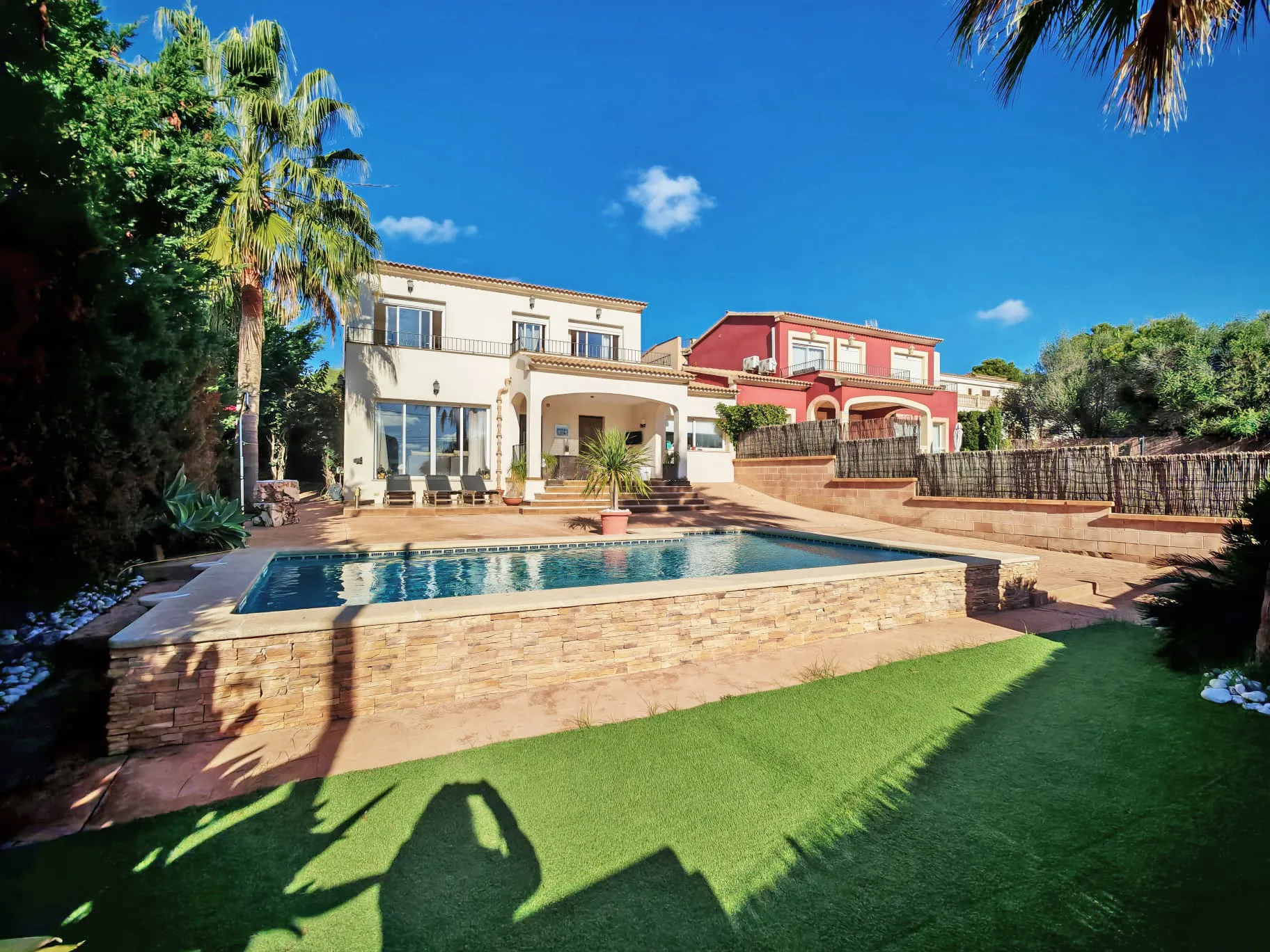 Mediterranean semi-detached with sea views and pool-19