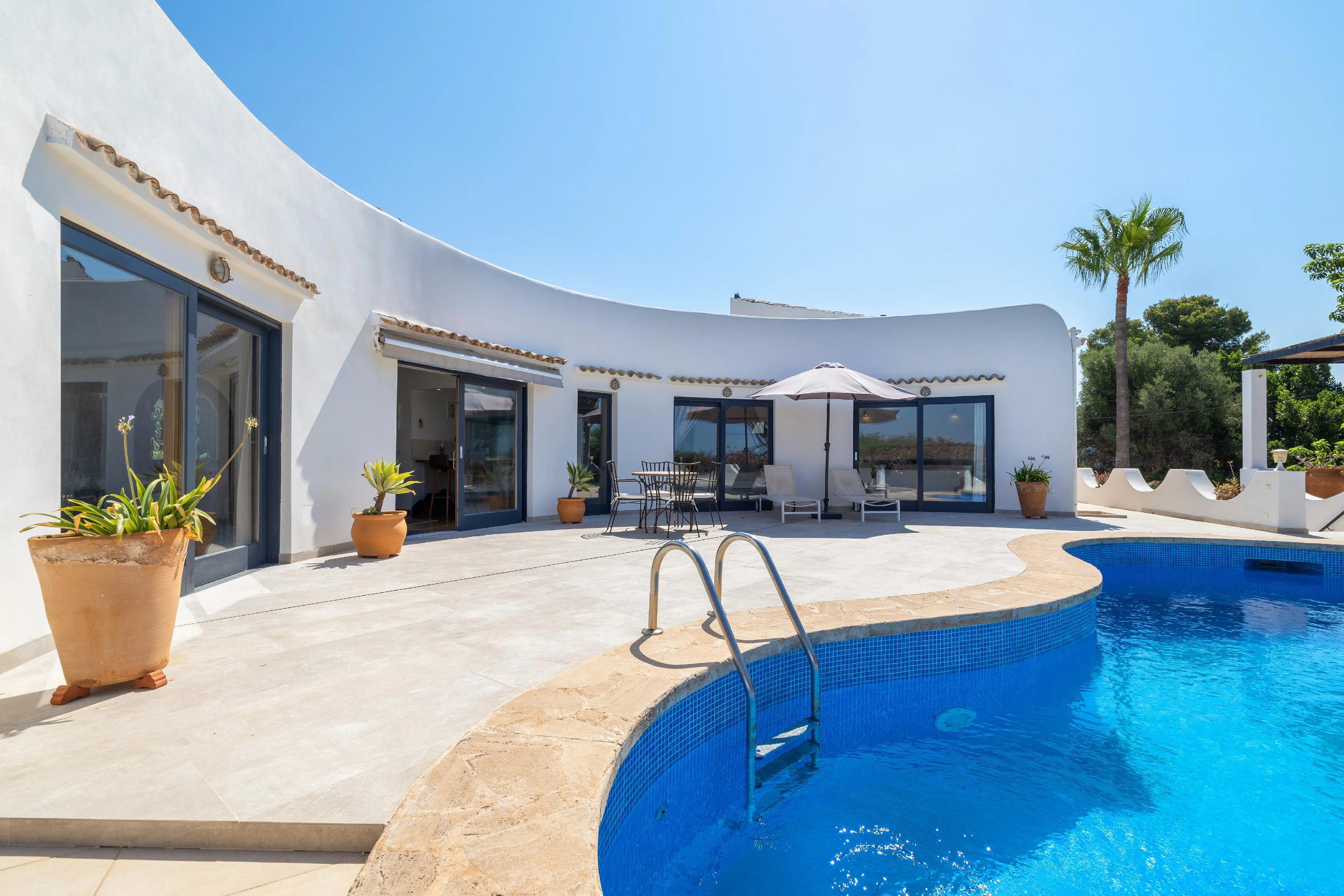 Renovierte Villa mit Panoramablick über die Bucht von Palma-20
