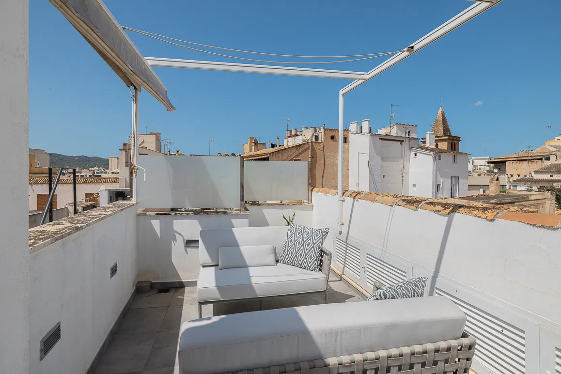 Ático encantador con terraza en la azotea-13