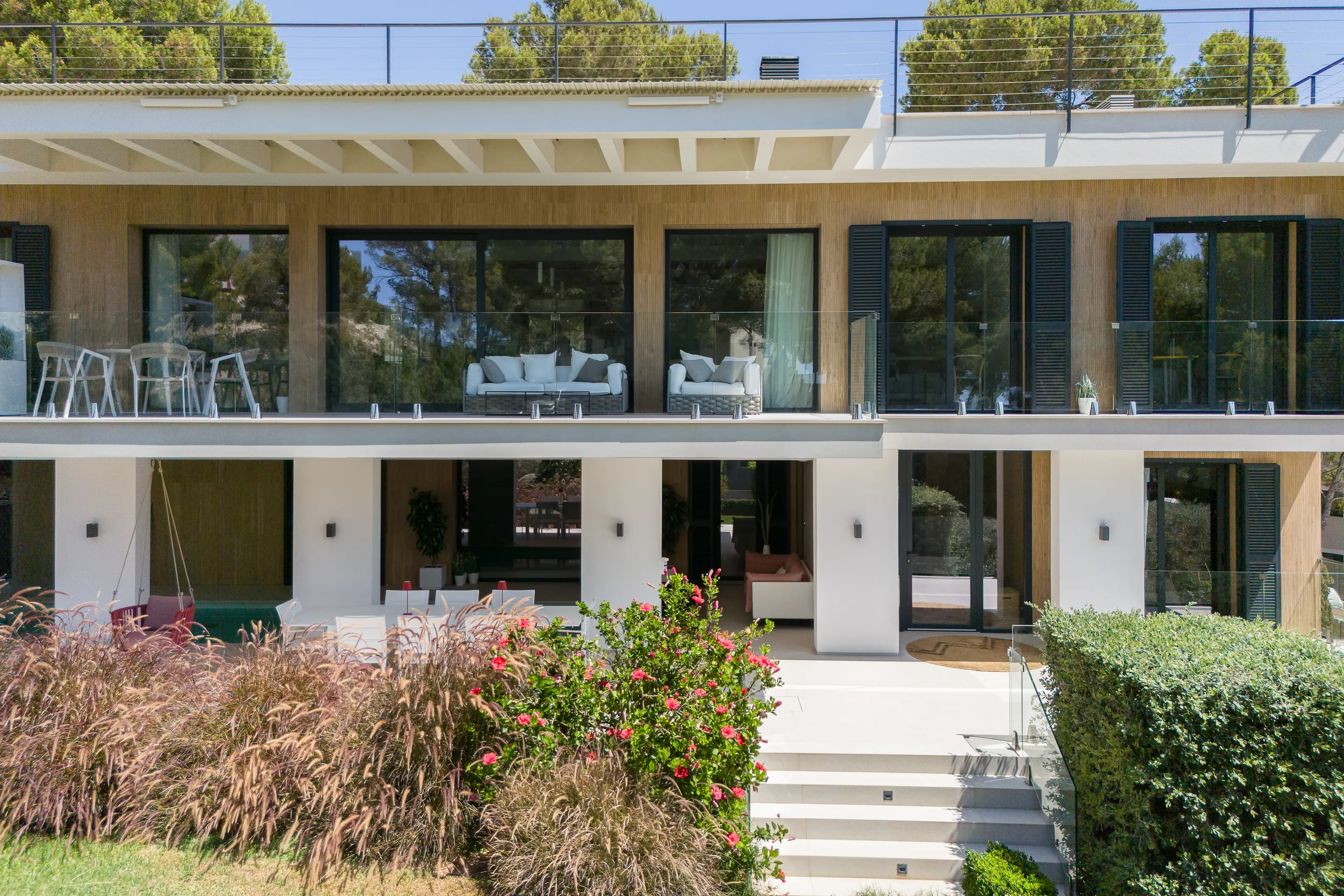 Modern house with pool in Camp de Mar-2