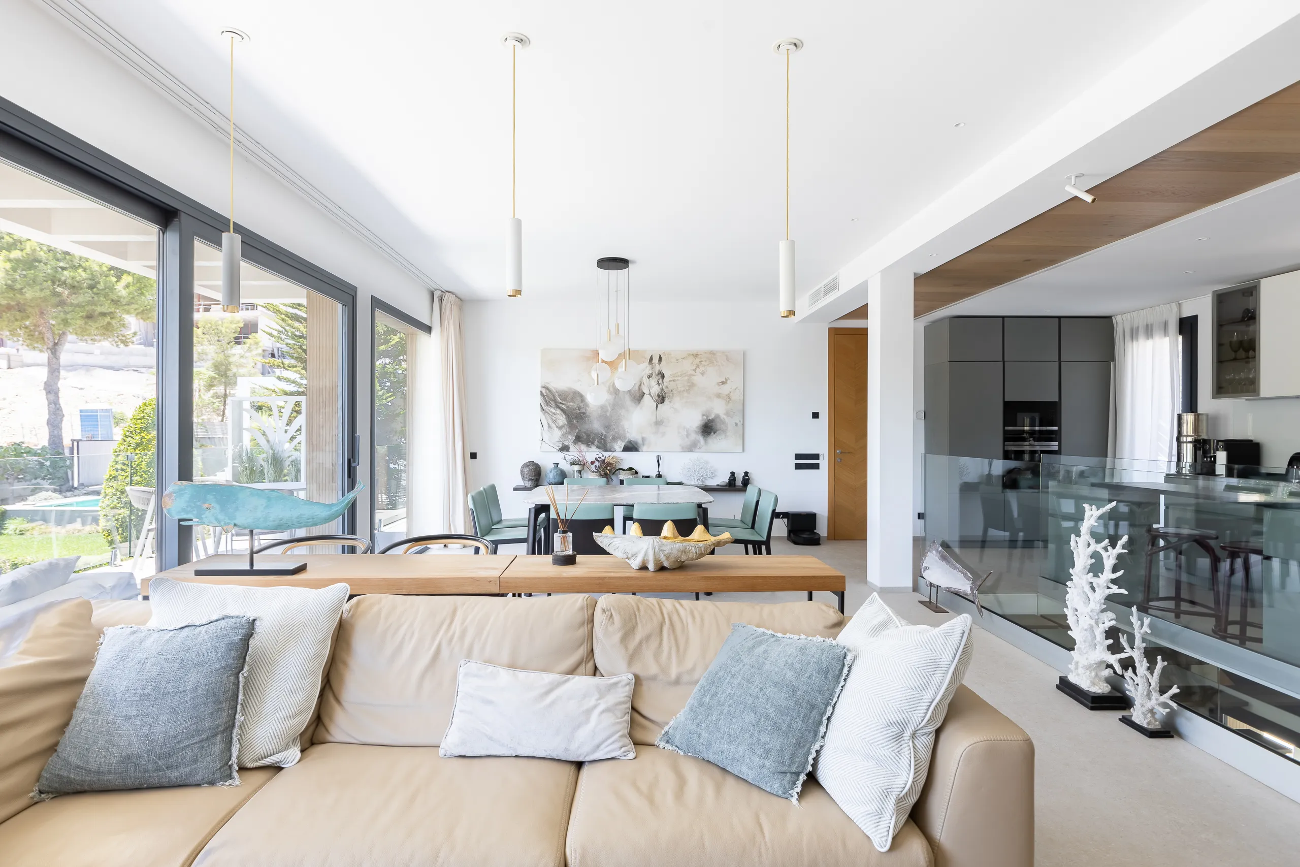 Modern house with pool in Camp de Mar-5