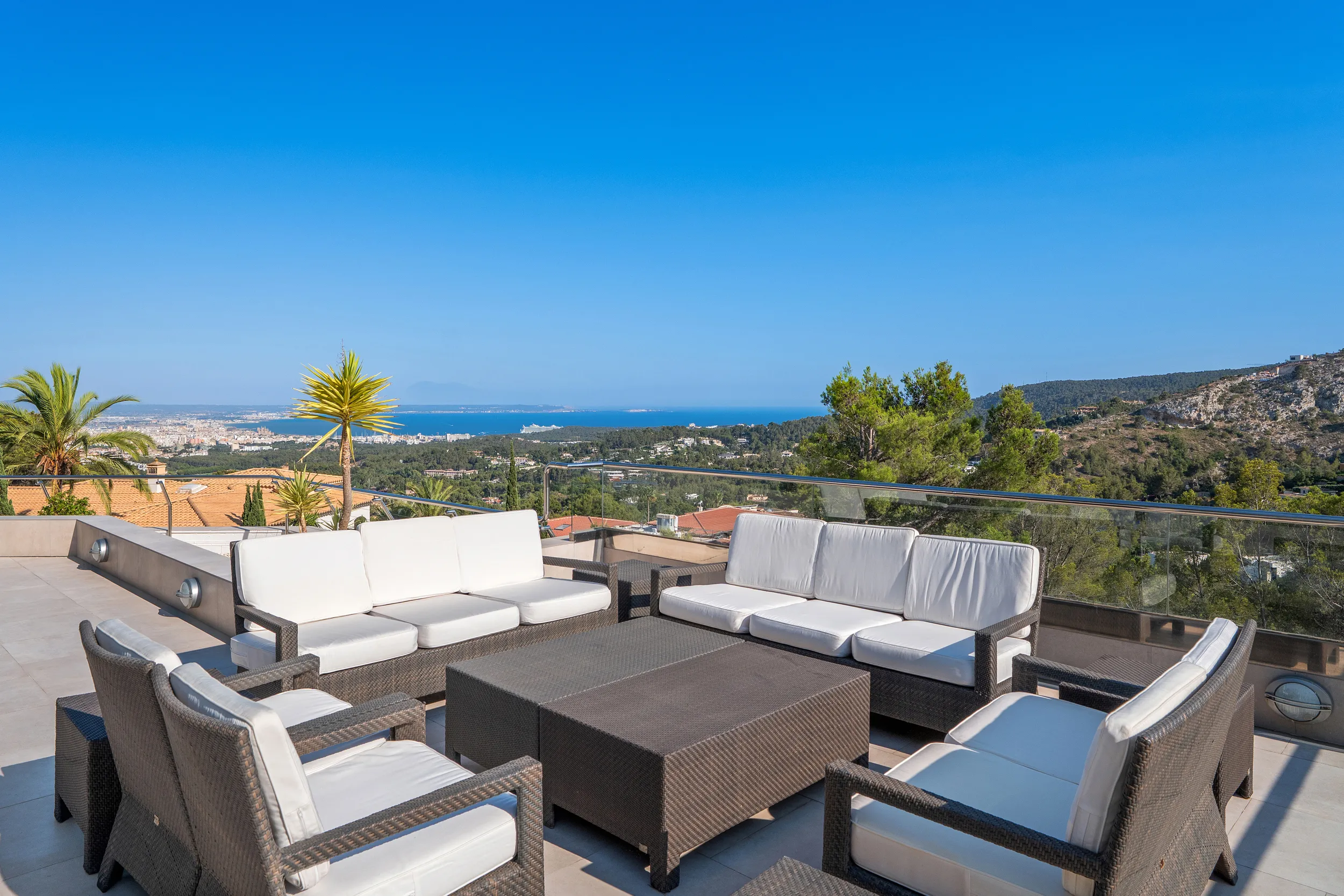 Enastående designervilla med havsutsikt i Son Vida, Palma de Mallorca-22