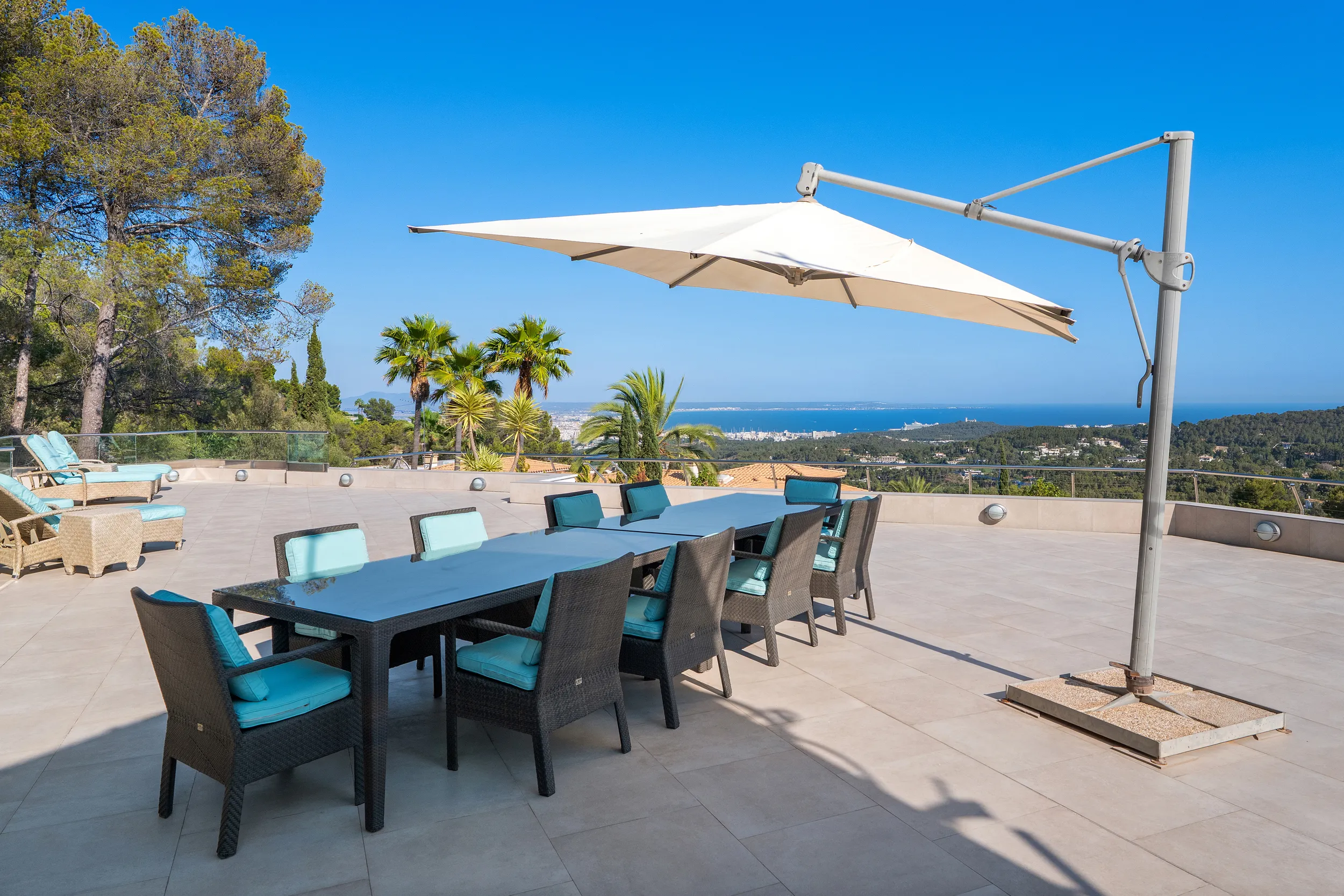 Enastående designervilla med havsutsikt i Son Vida, Palma de Mallorca-21