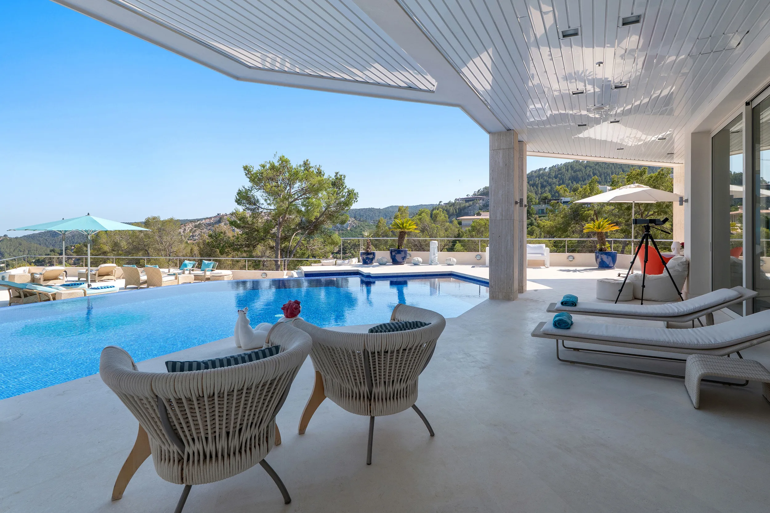 Villa de diseño con vistas al mar en Son Vida-5