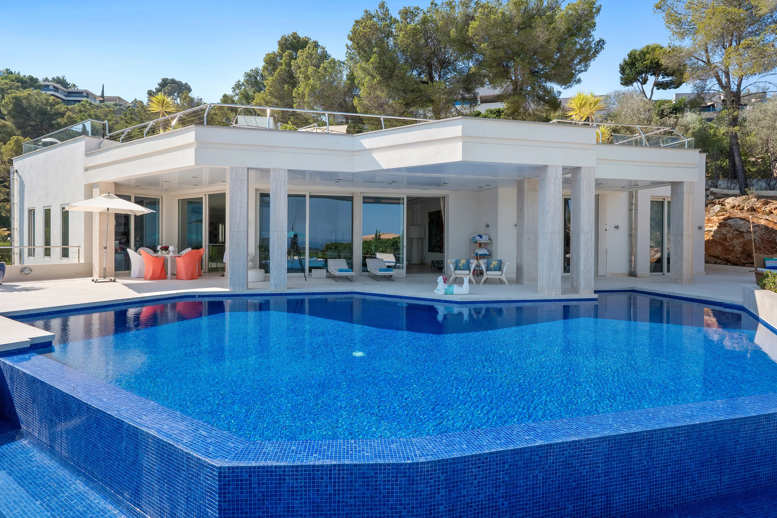 Enastående designervilla med havsutsikt i Son Vida, Palma de Mallorca-23