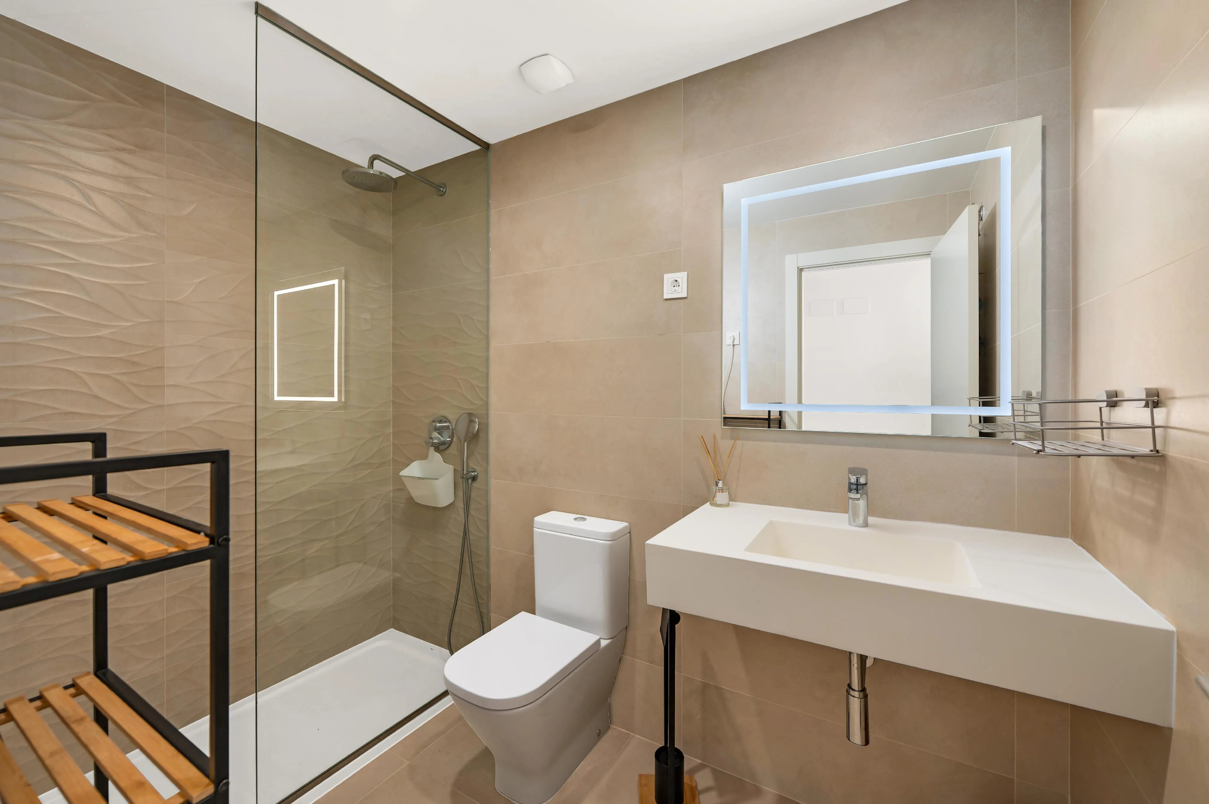 Luminoso apartamento de 3 dormitorios con jardín a pocos minutos de la playa-13