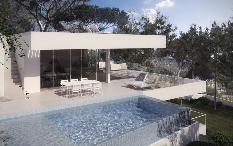 Działka z widokiem na morze i pozwoleniem na budowę