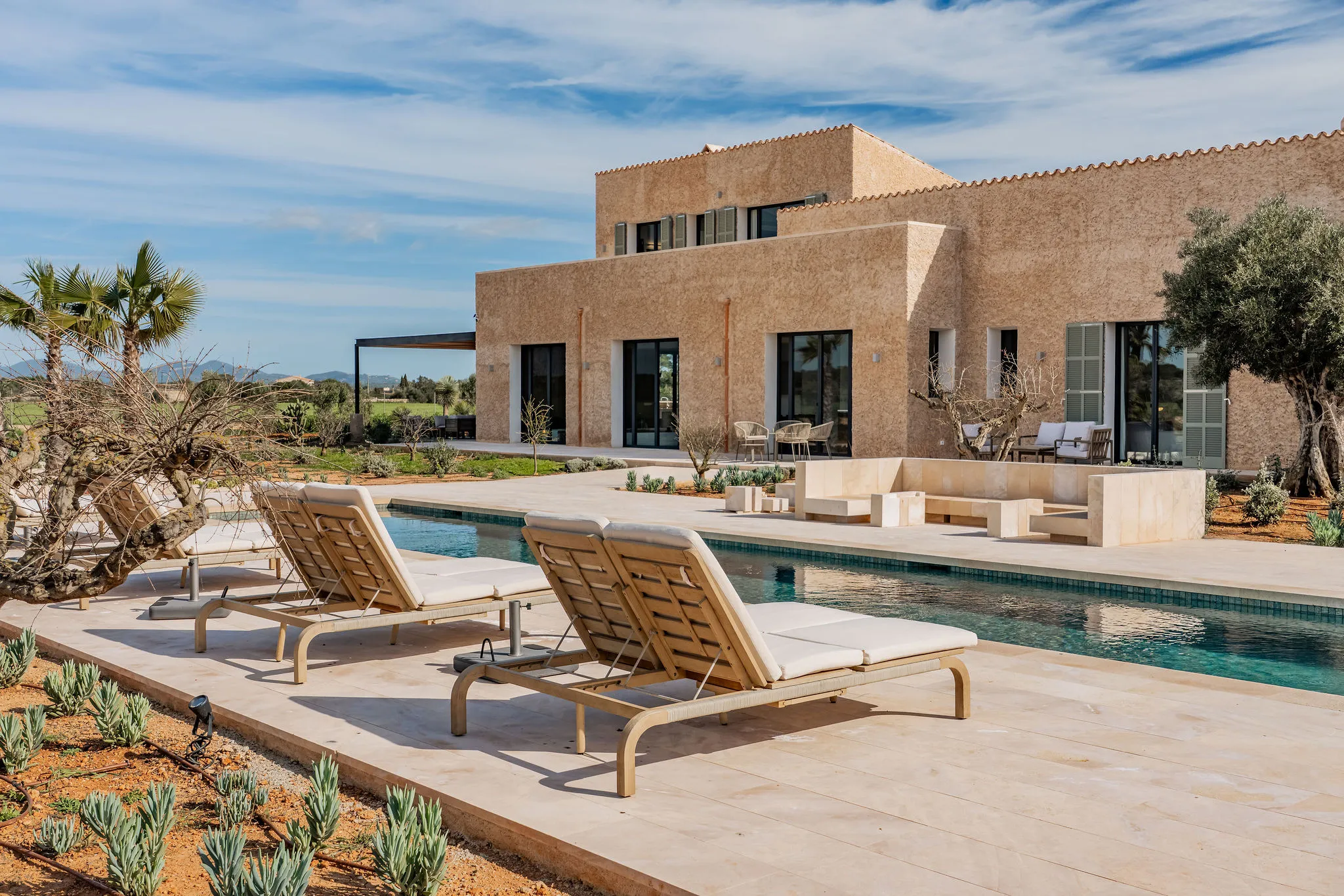 Finca nova única prop de la platja natural d'Es Trenc-12