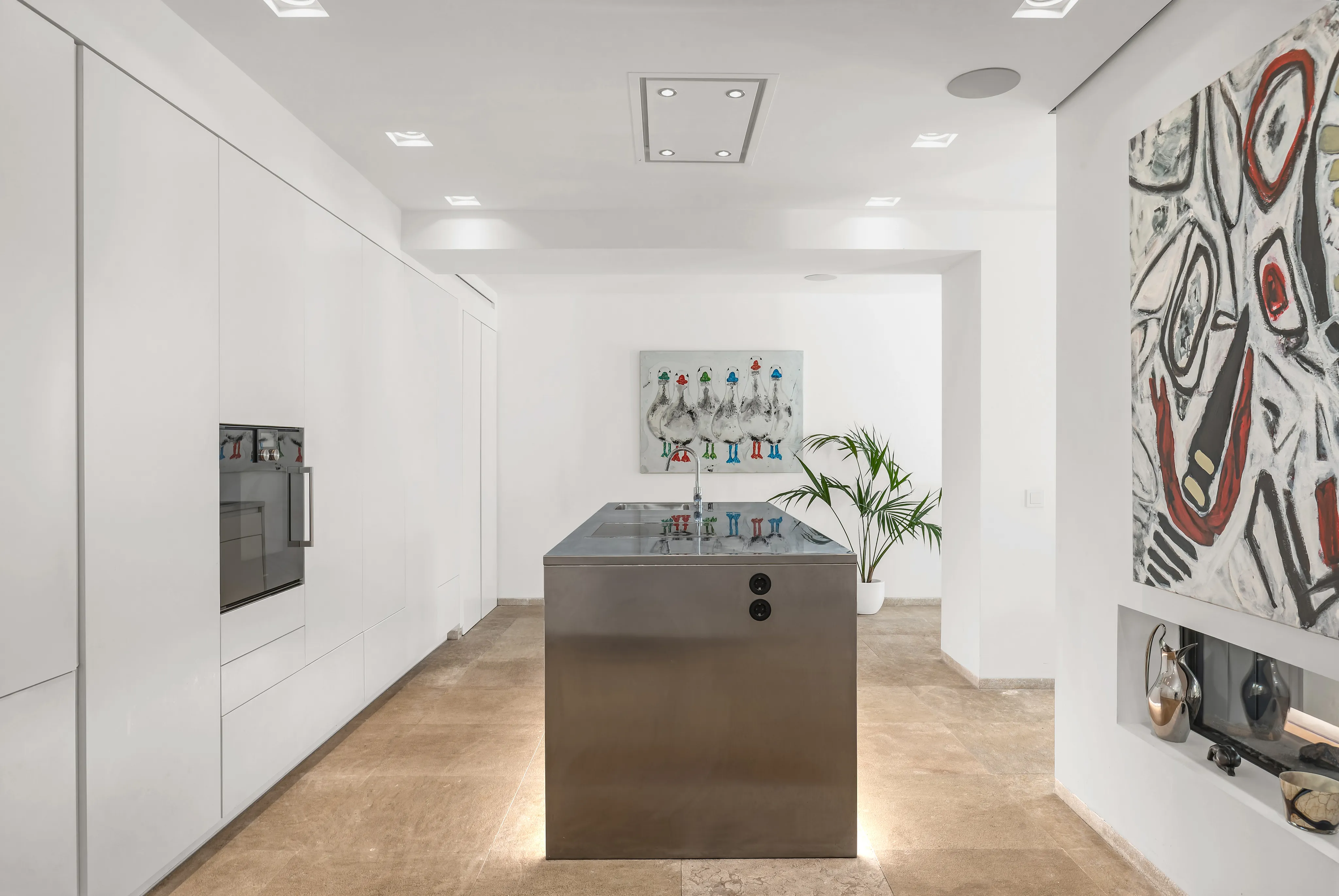 Apartament de luxe amb jardí i piscina privada, amb vista al mar-6