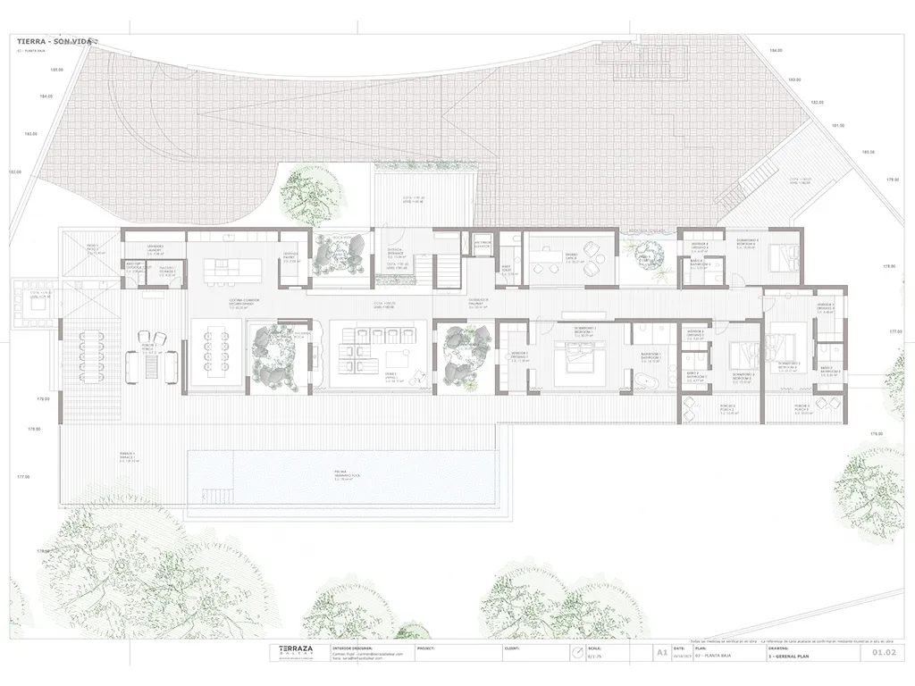 Byggegrund med fantastisk projekt og licens i Son Vida-10