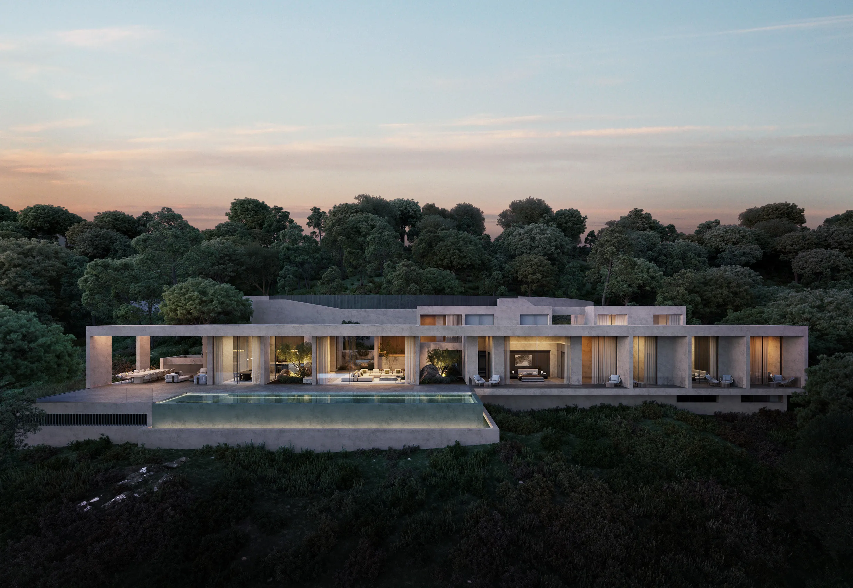 Building plot with fantastic project & licence in Son Vida-1