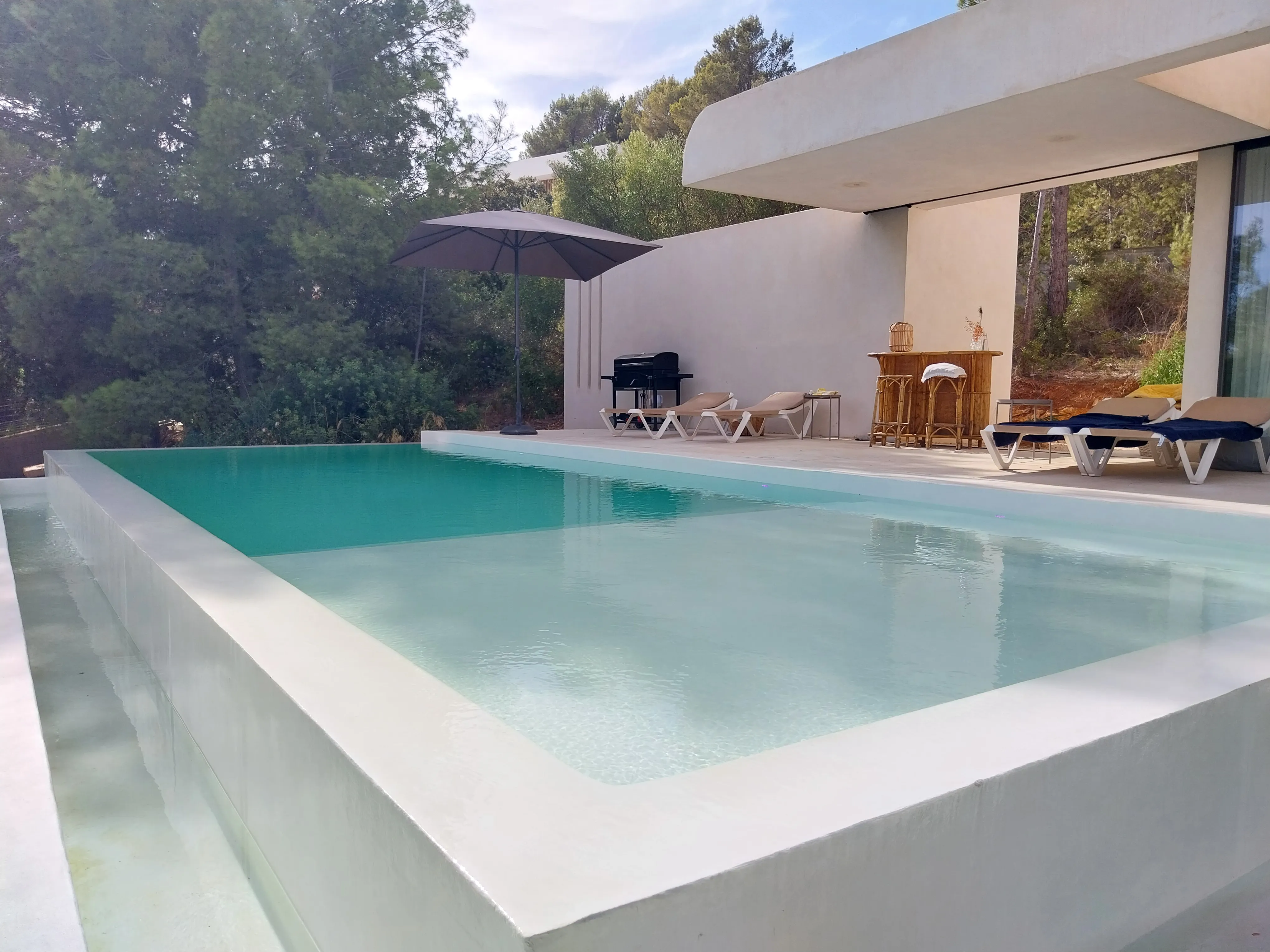 Retro-modern villa with views in Sa Coma-3