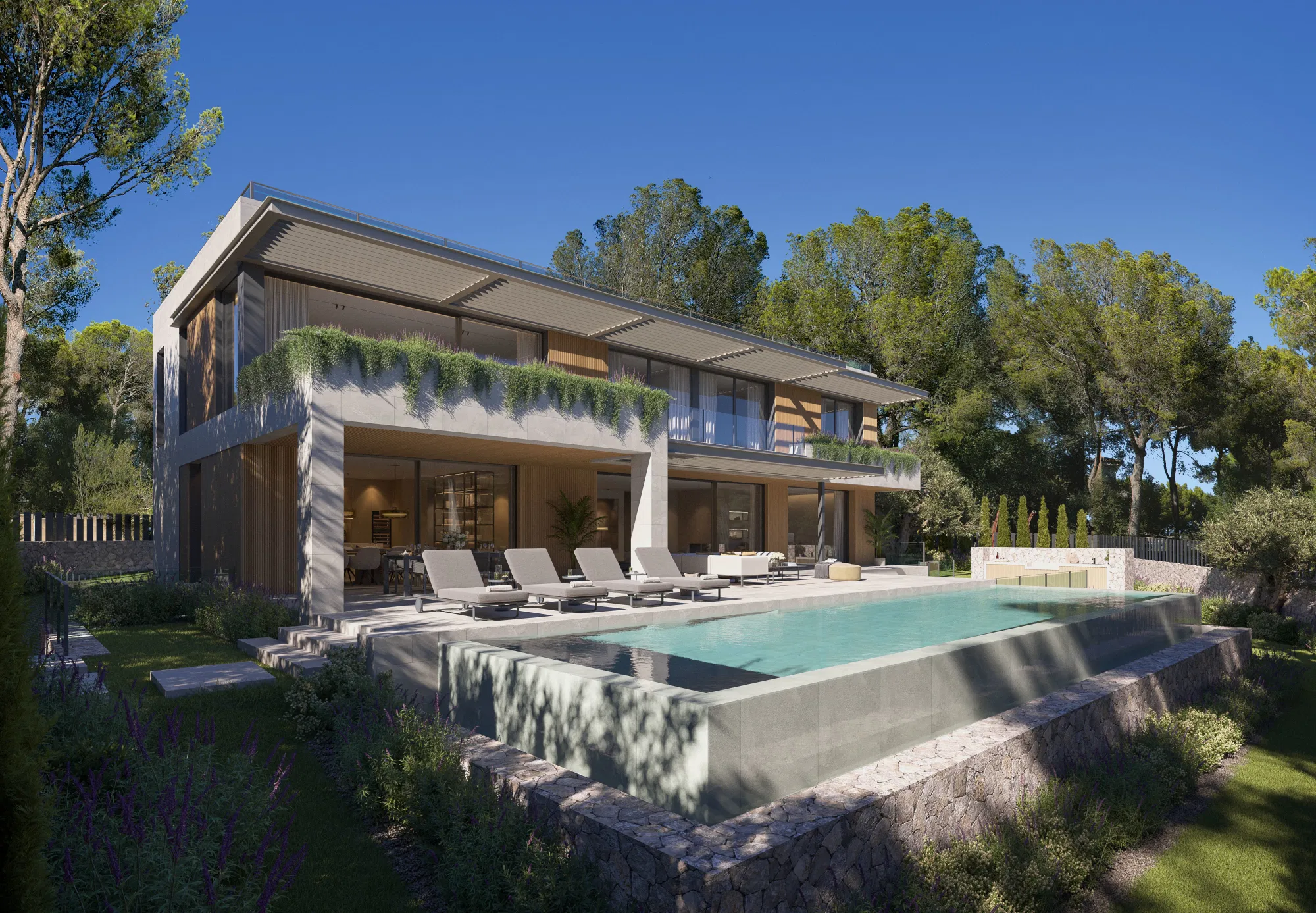 Esclusiva villa di nuova costruzione con vista sul mare-12