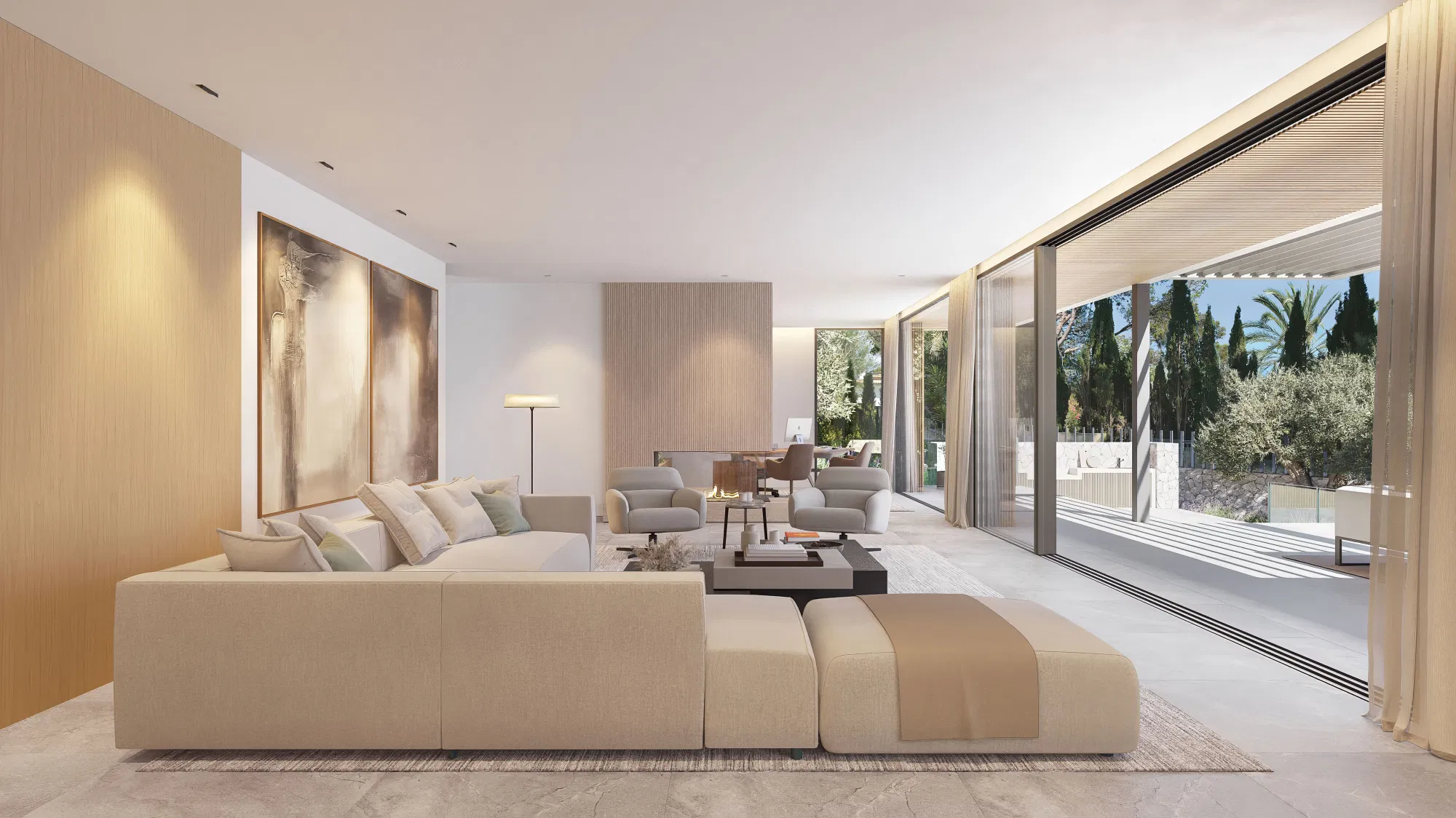 Esclusiva villa di nuova costruzione con vista sul mare-4