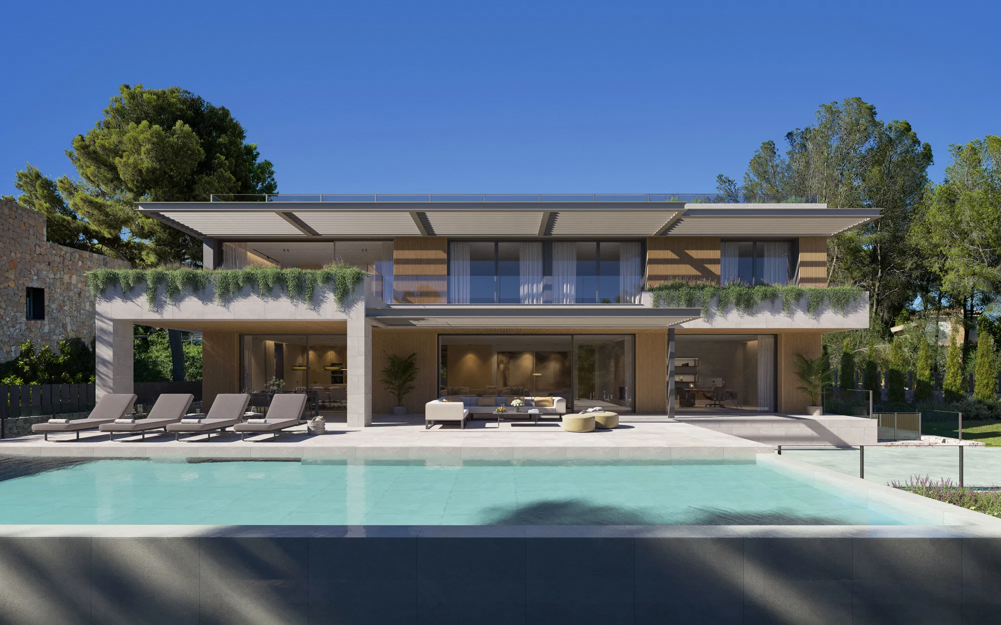 Esclusiva villa di nuova costruzione con vista sul mare-5