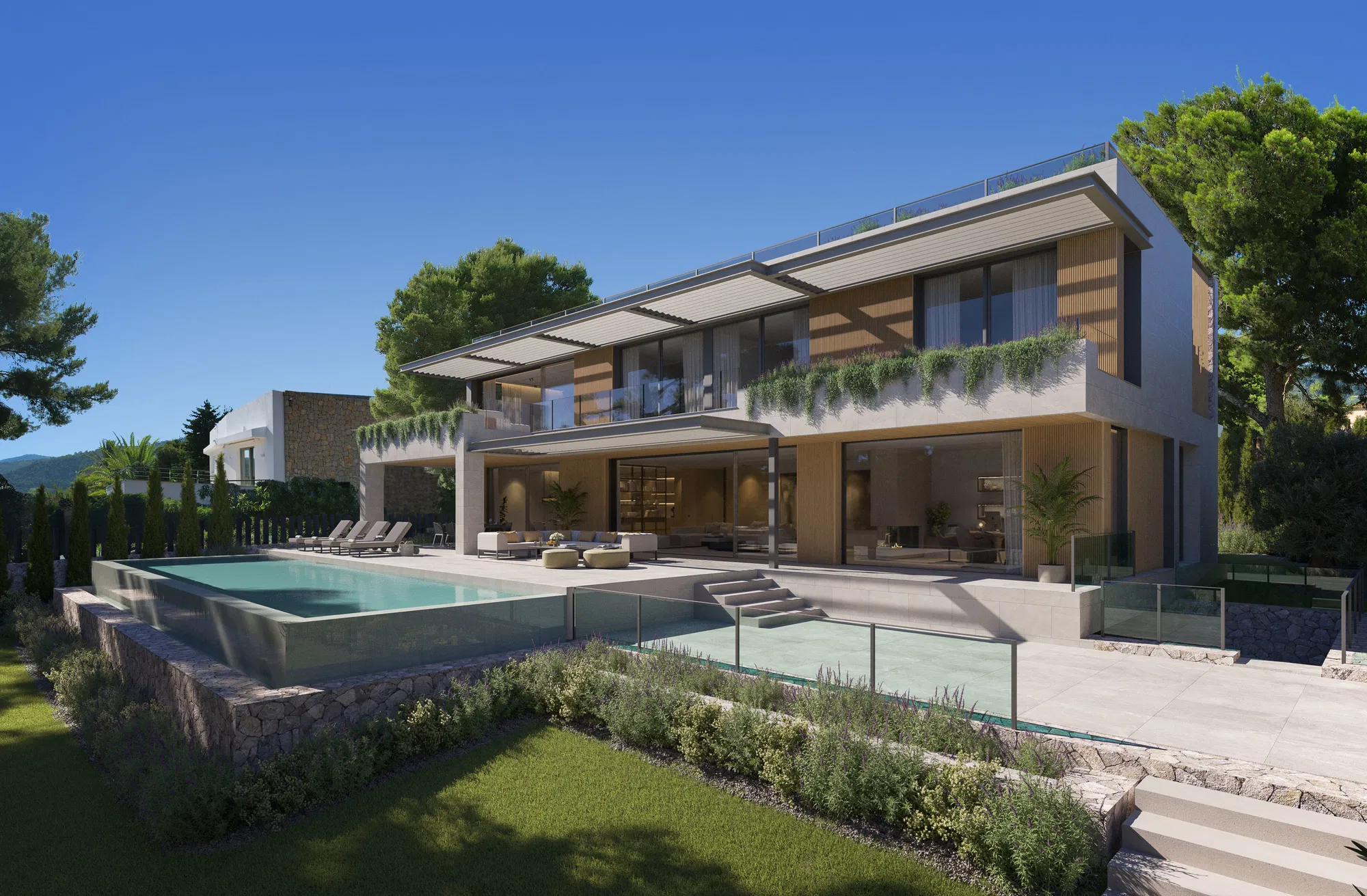 Esclusiva villa di nuova costruzione con vista sul mare-1