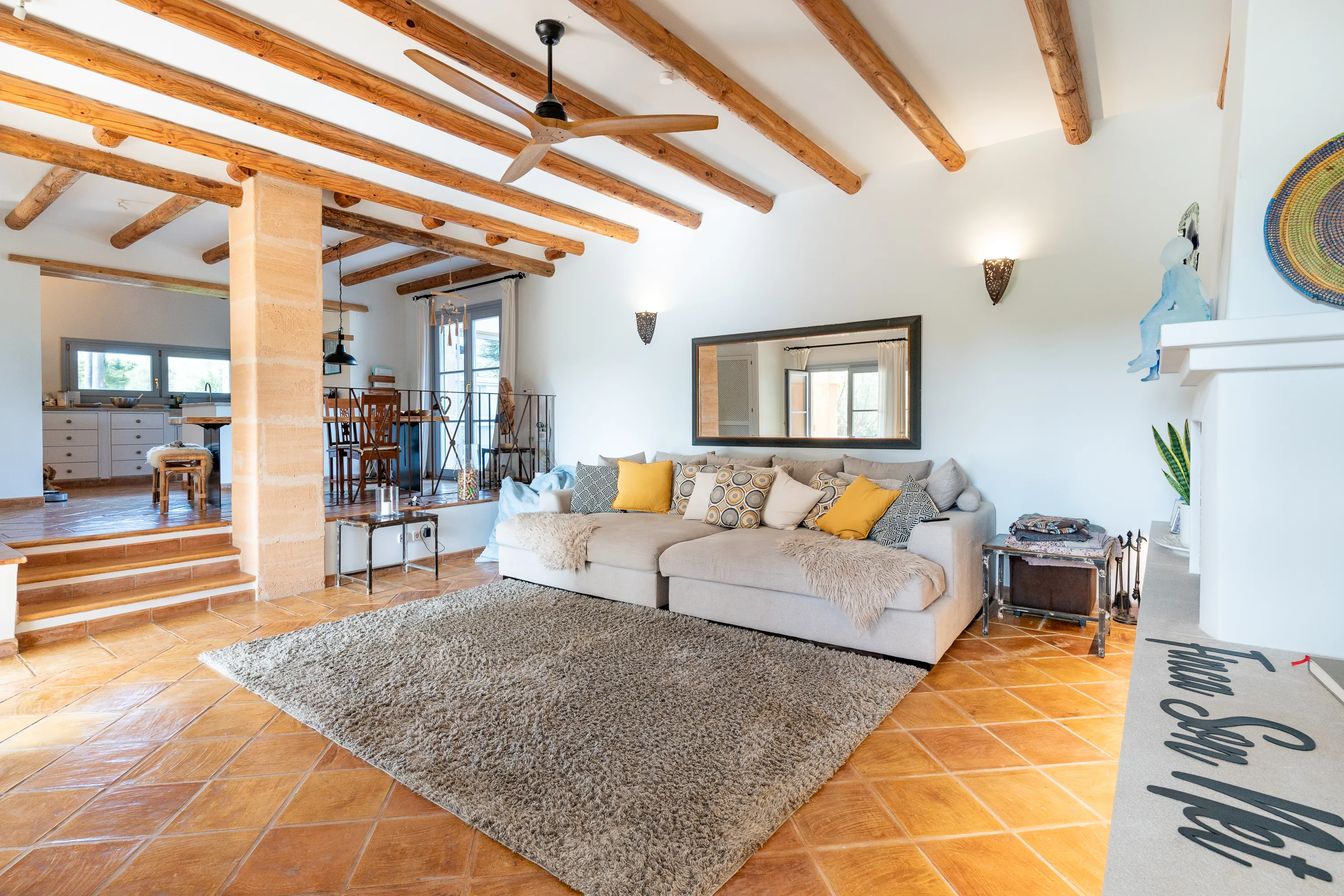 Charming and well-Maintained finca with ETV rental license and panoramic views in Moscari-7