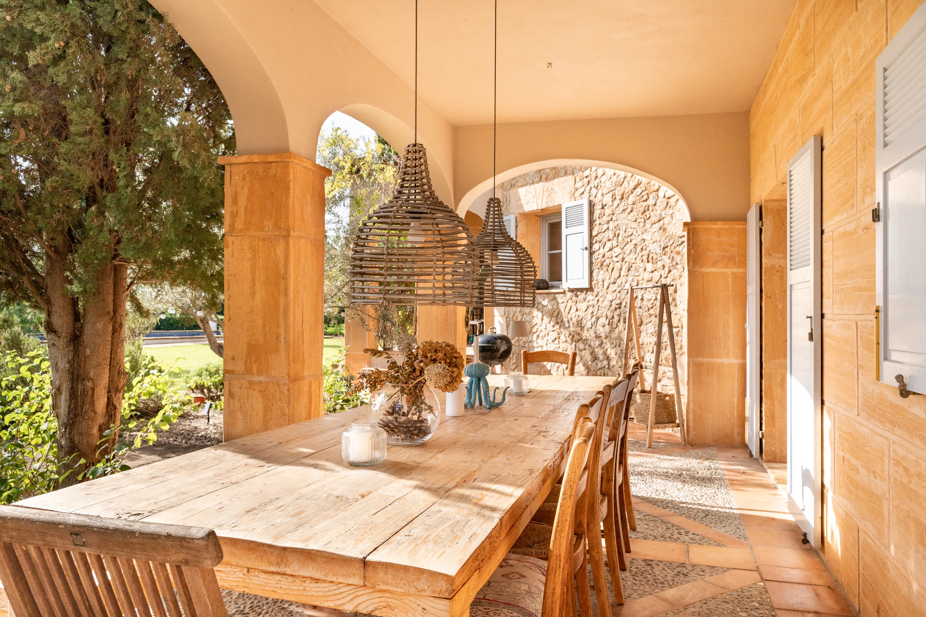 Encantadora y cuidada finca con licencia ETV y vistas panorámicas en Moscari-11