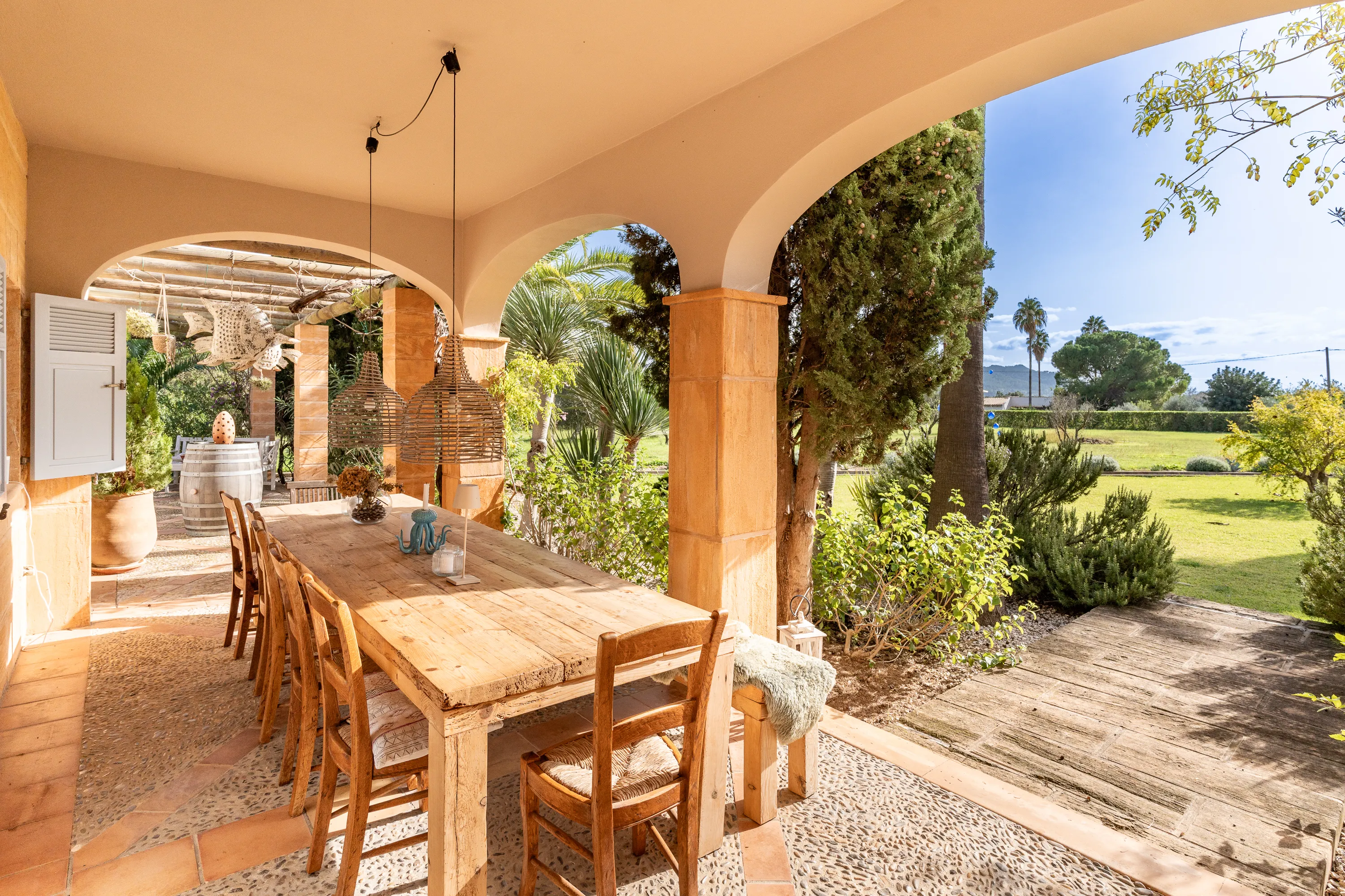 Encantadora y cuidada finca con licencia ETV y vistas panorámicas en Moscari-12