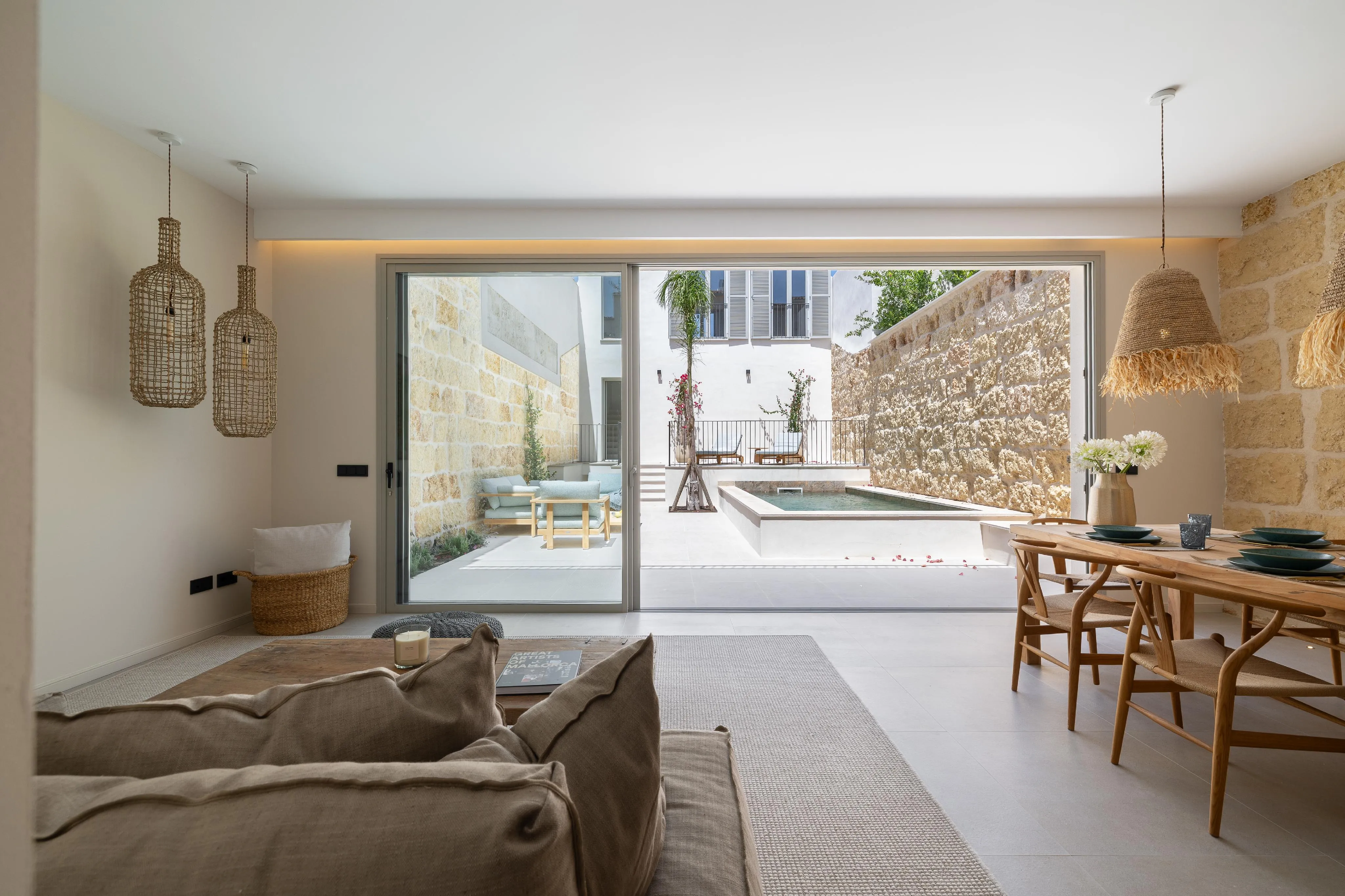 Renovated townhouse with pool in Llubí – a masterpiece of space, style & sophistication-5