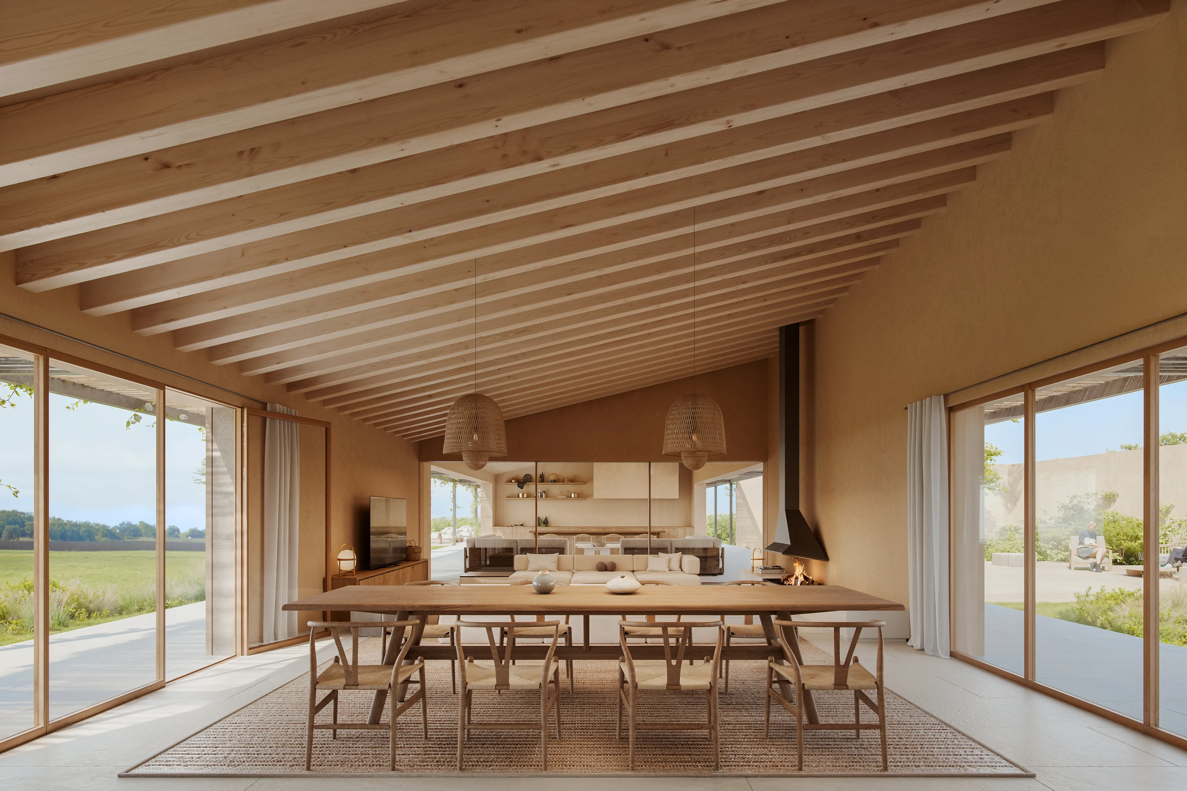 Bouwkavel met goedgekeurd project niet ver van Es Trenc-4