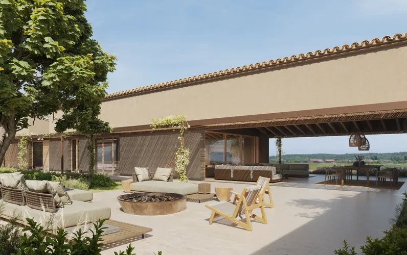 Terreno edificable con proyecto aprobado cerca de Es Trenc