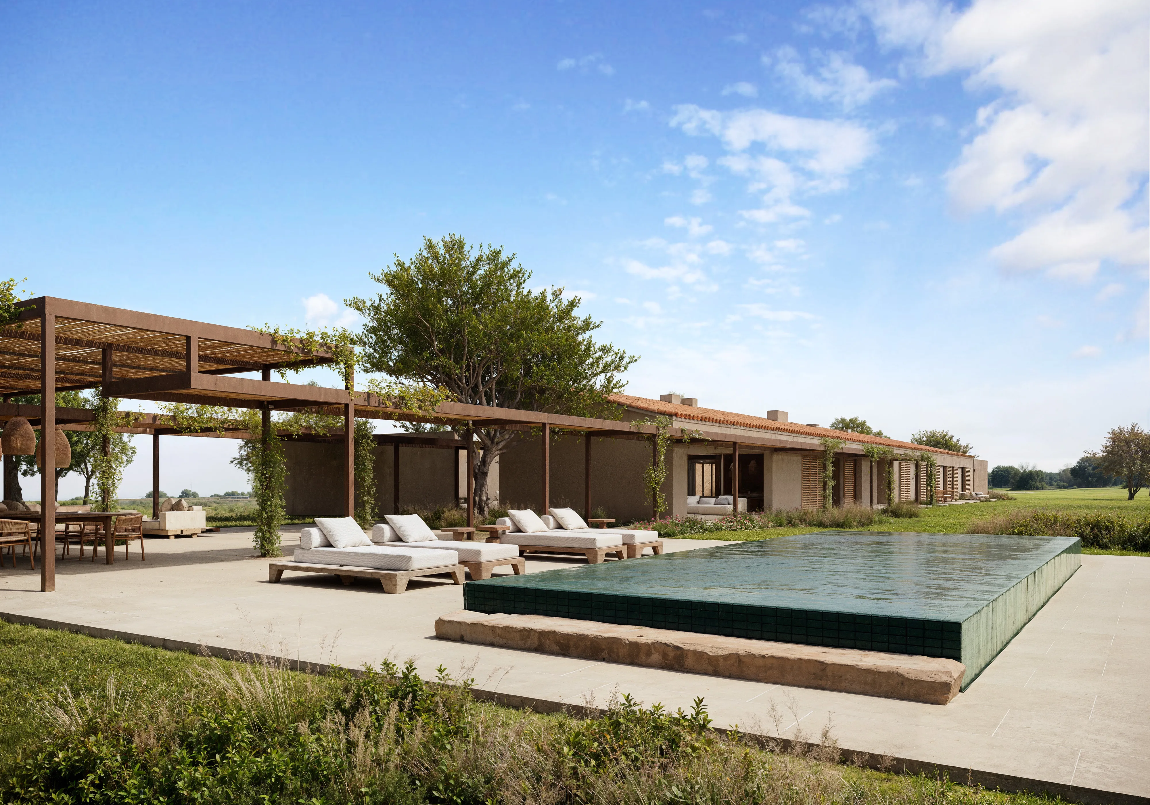 Building plot with approved project near Es Trenc-2