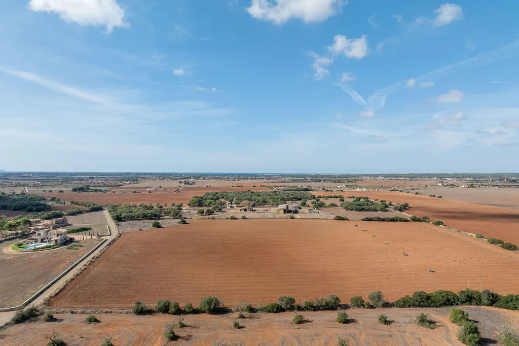 Building plot with approved project near Es Trenc-10