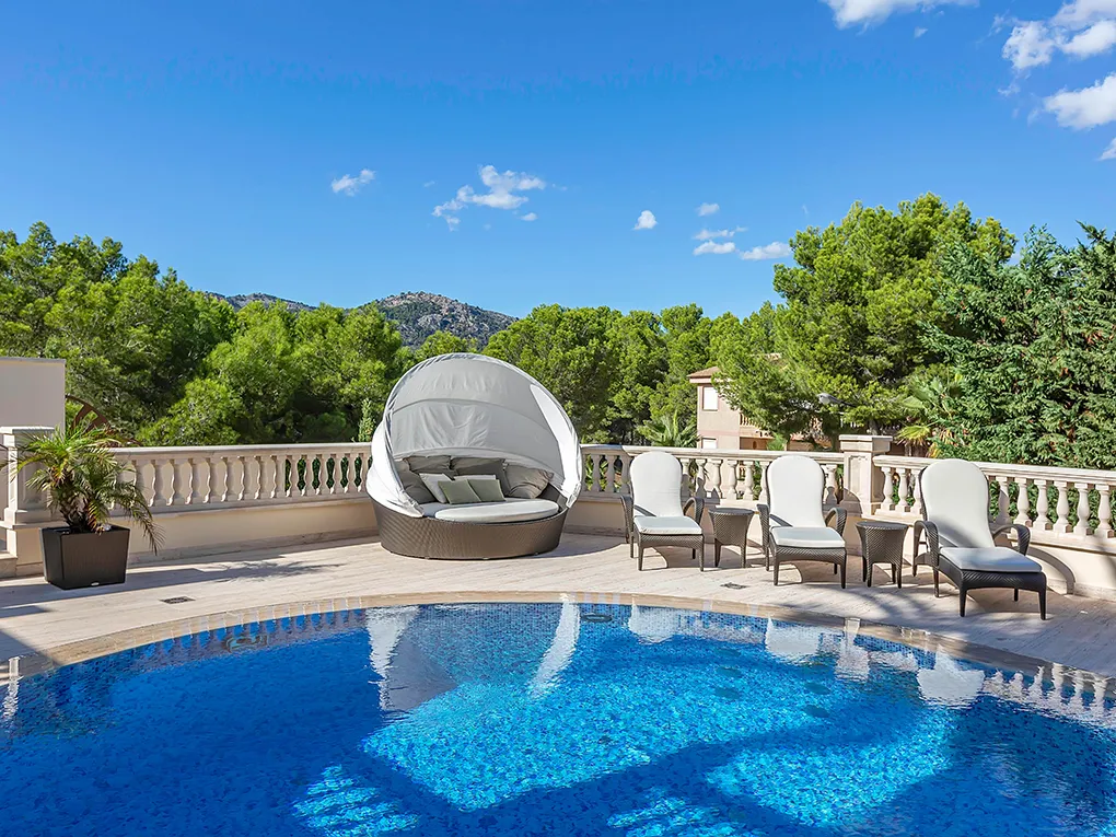 Luksusowa willa z widokiem na morze i góry-10