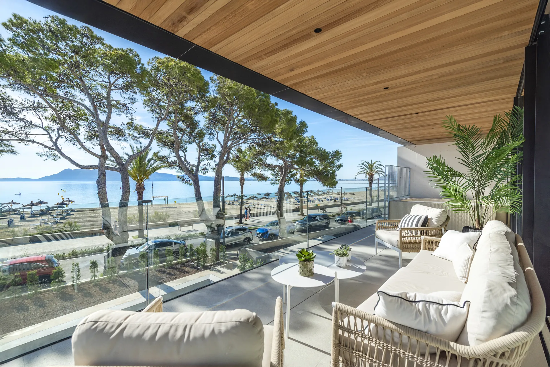 Helt ny luksuslejlighed i frontlinjen med panoramaudsigt over havet - Puerto Pollensa-3