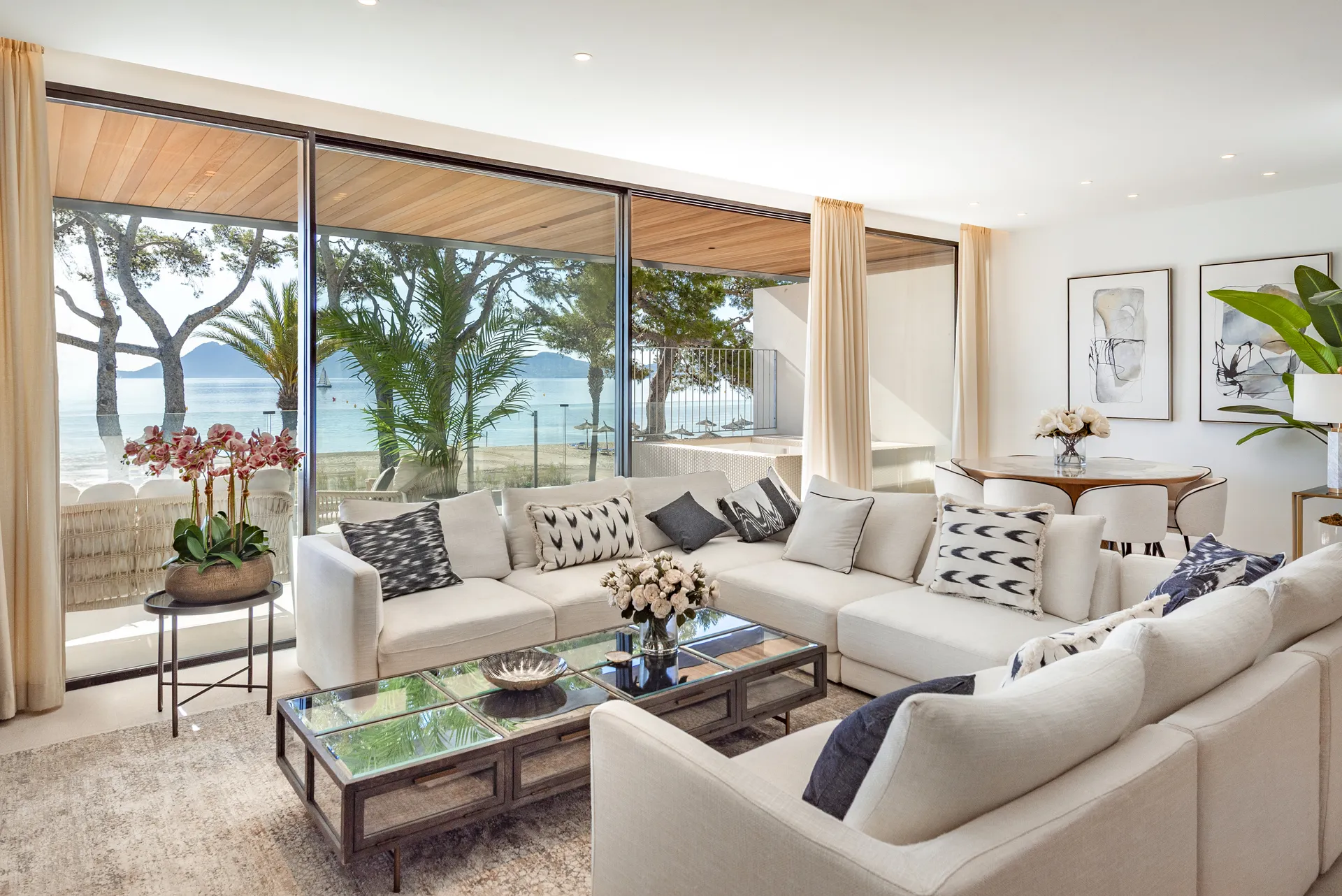 Spectaculaire nieuwbouw luxe appartement in eerste zee lijn - Puerto Pollensa-1