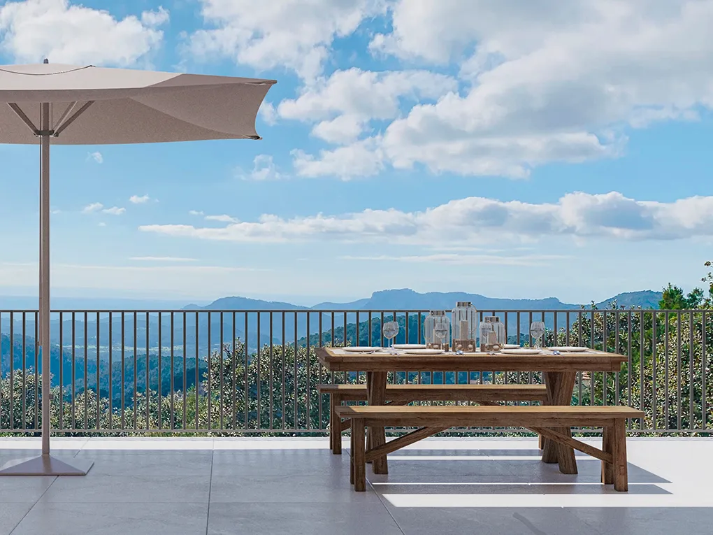 Newly built villa with sweeping views in Galilea-8