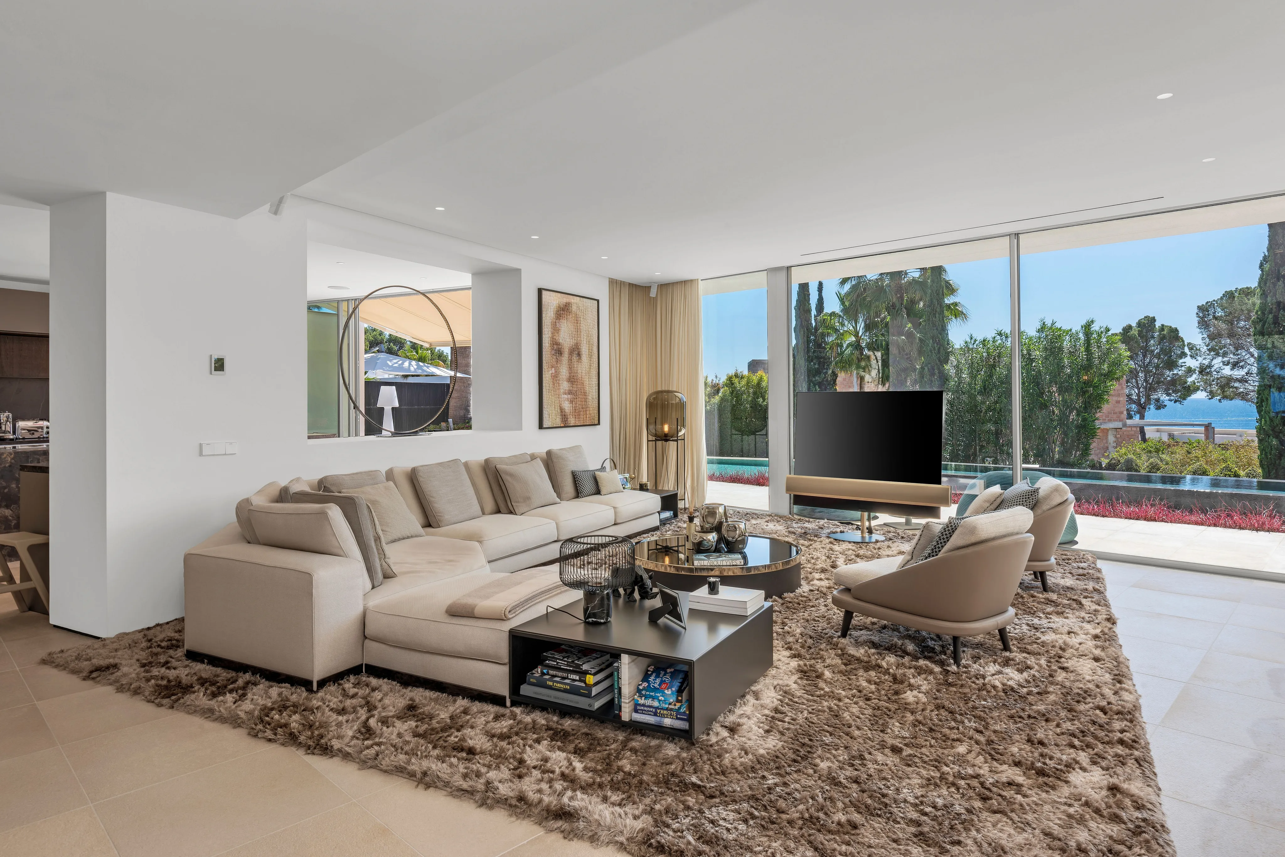 Villa moderna con fantastica vista sul mare in una posizione privilegiata-5