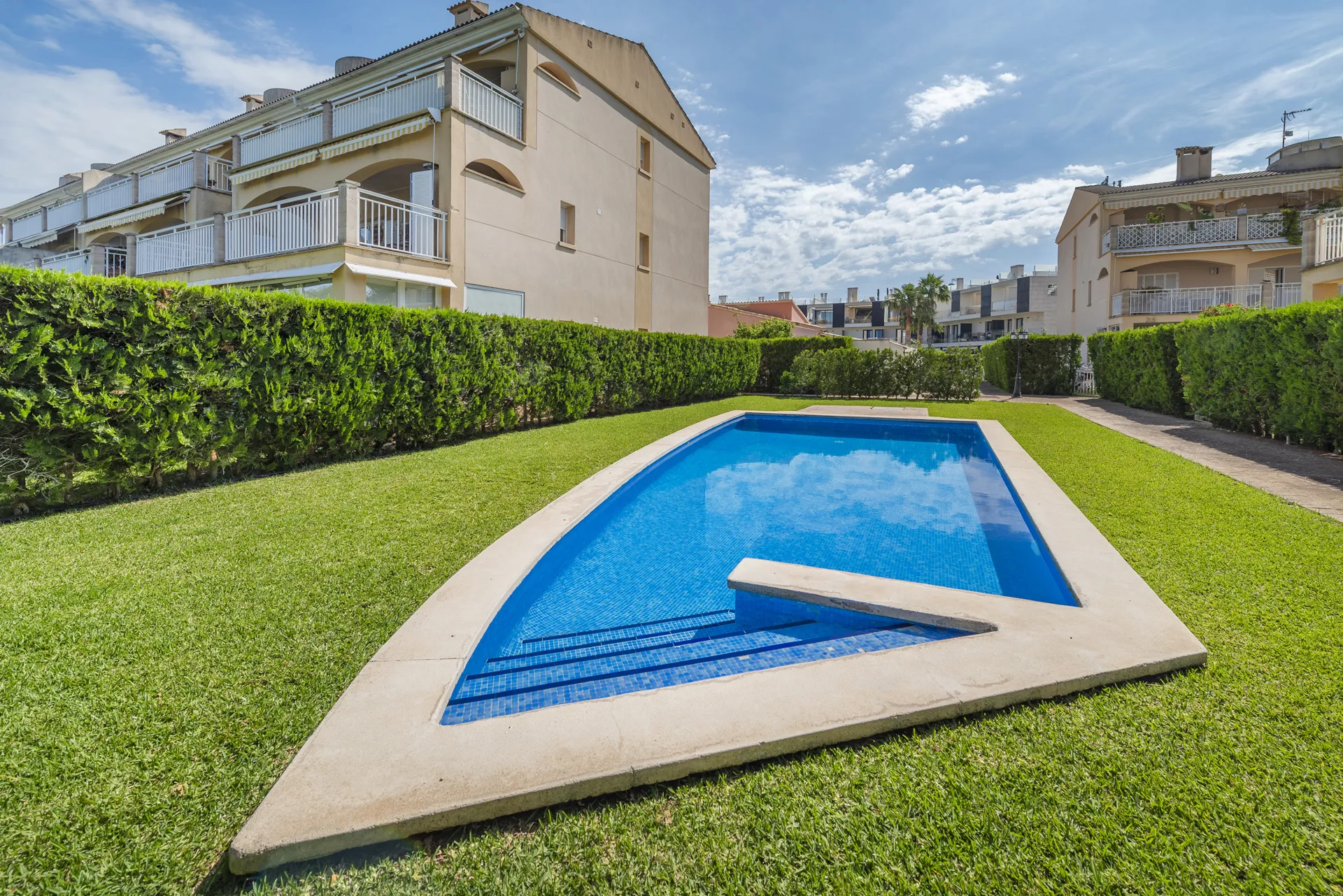 Mediterranean style ground floor apartment in Puerto Pollensa-1