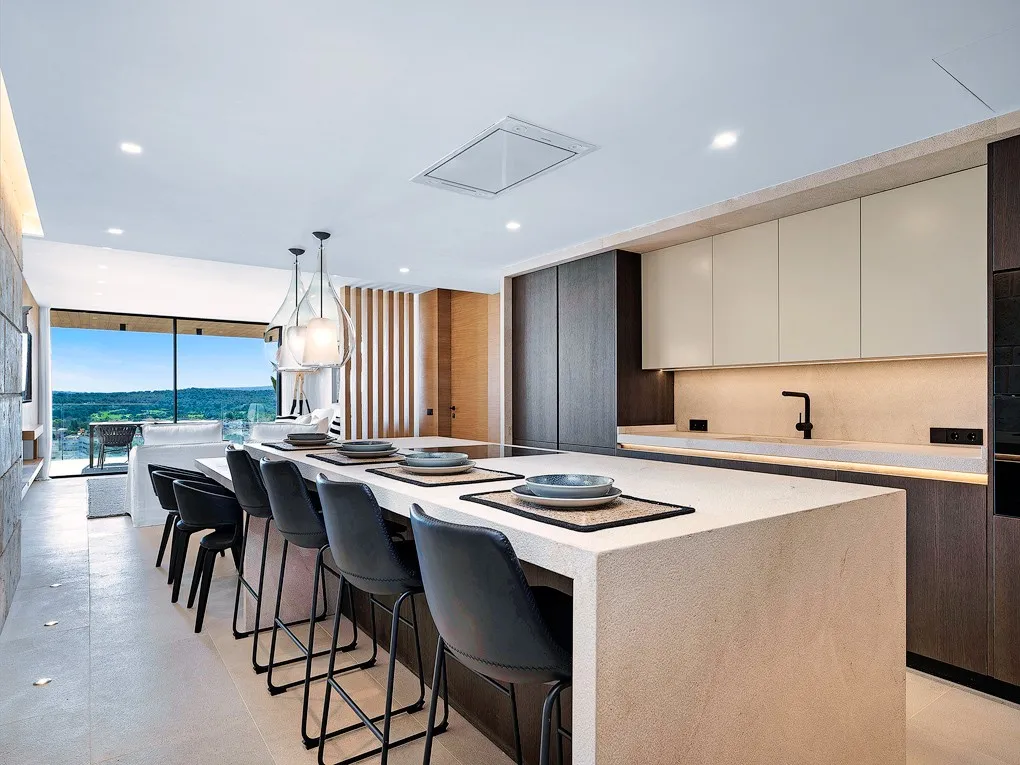 New sea view penthouse with a private pool-4