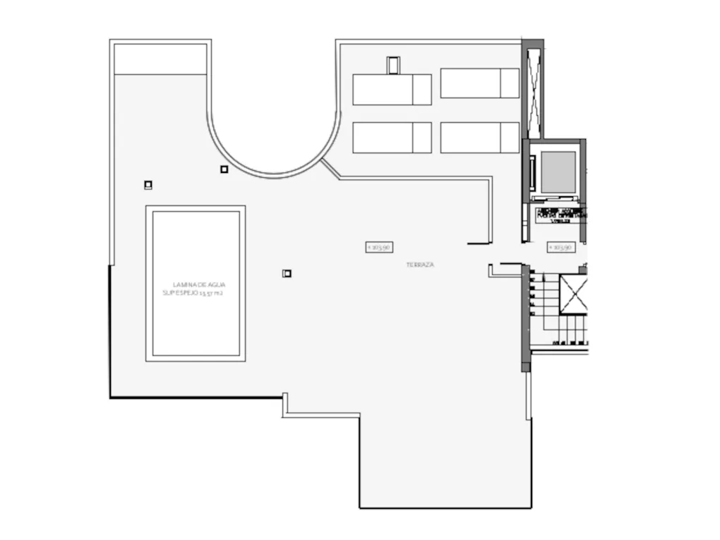 New sea view penthouse with a private pool-21