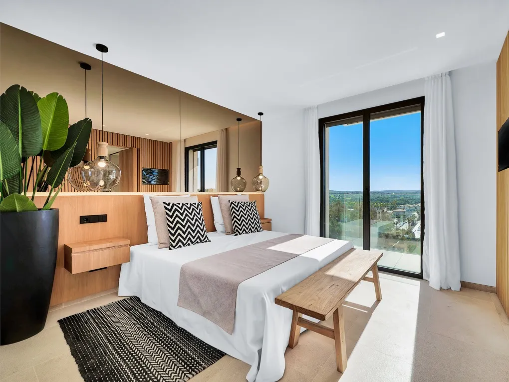 New sea view penthouse with a private pool-10